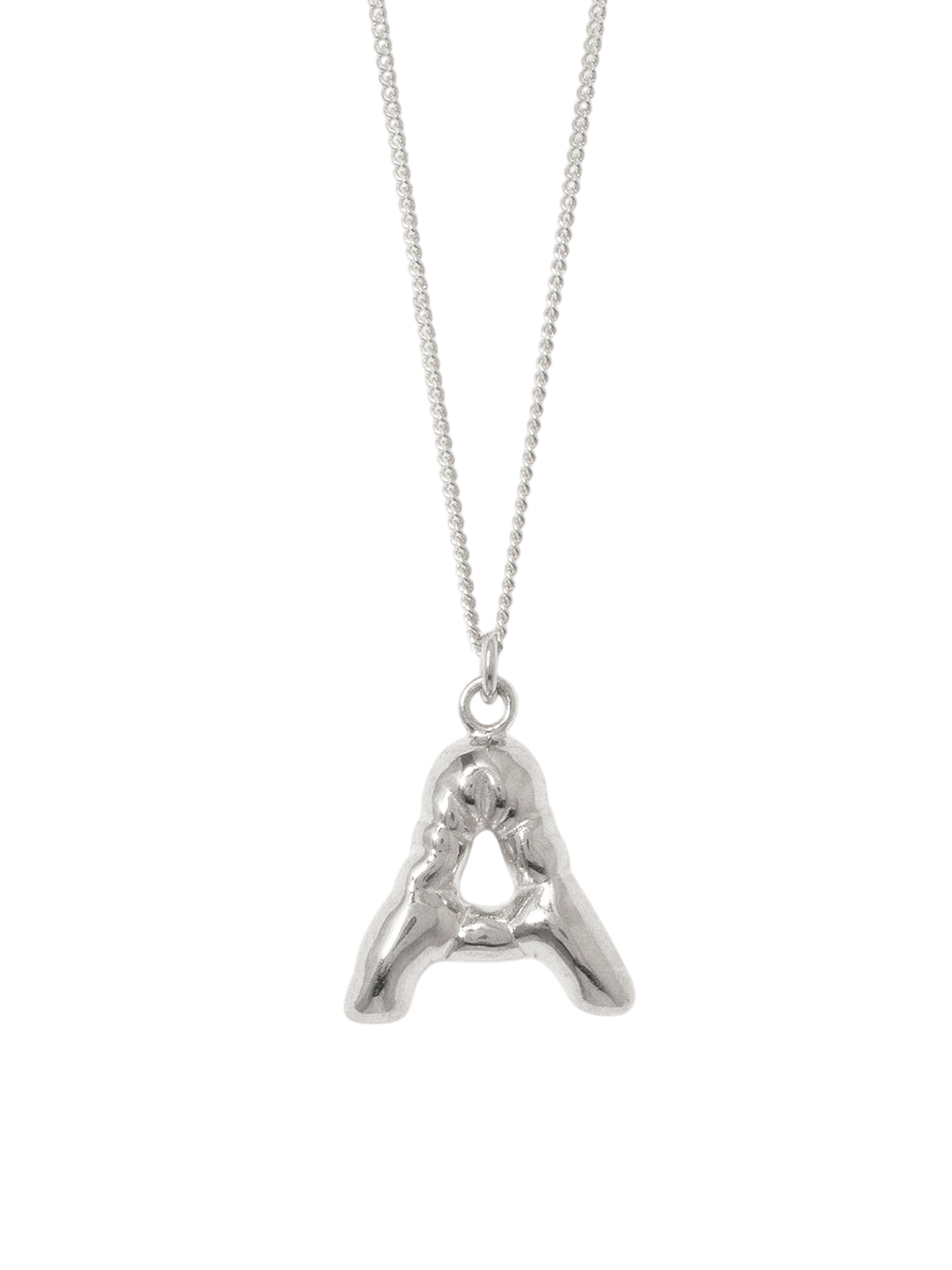 Classicworks™ A - Recycled Sterling Silver Necklace photo