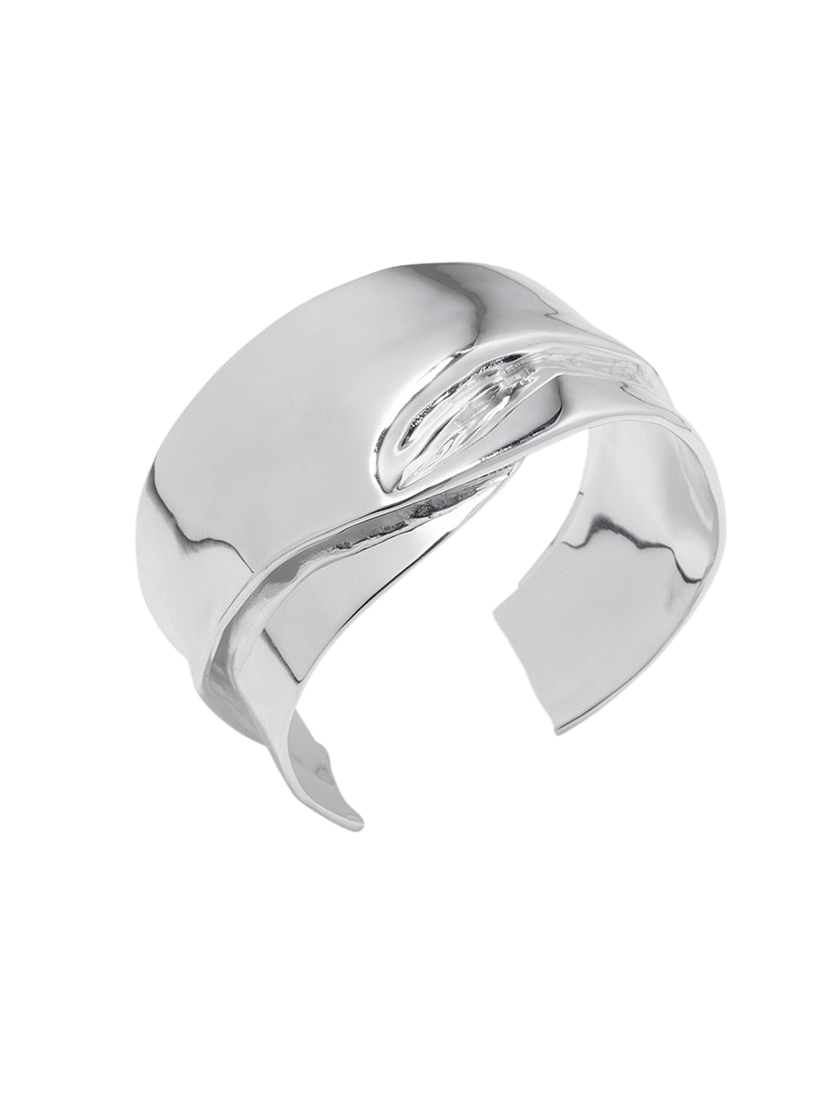 Soggy Envelope - Silver Plated Cuff
