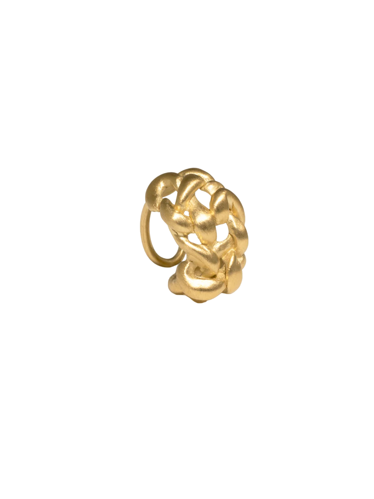 Woven ear cuff