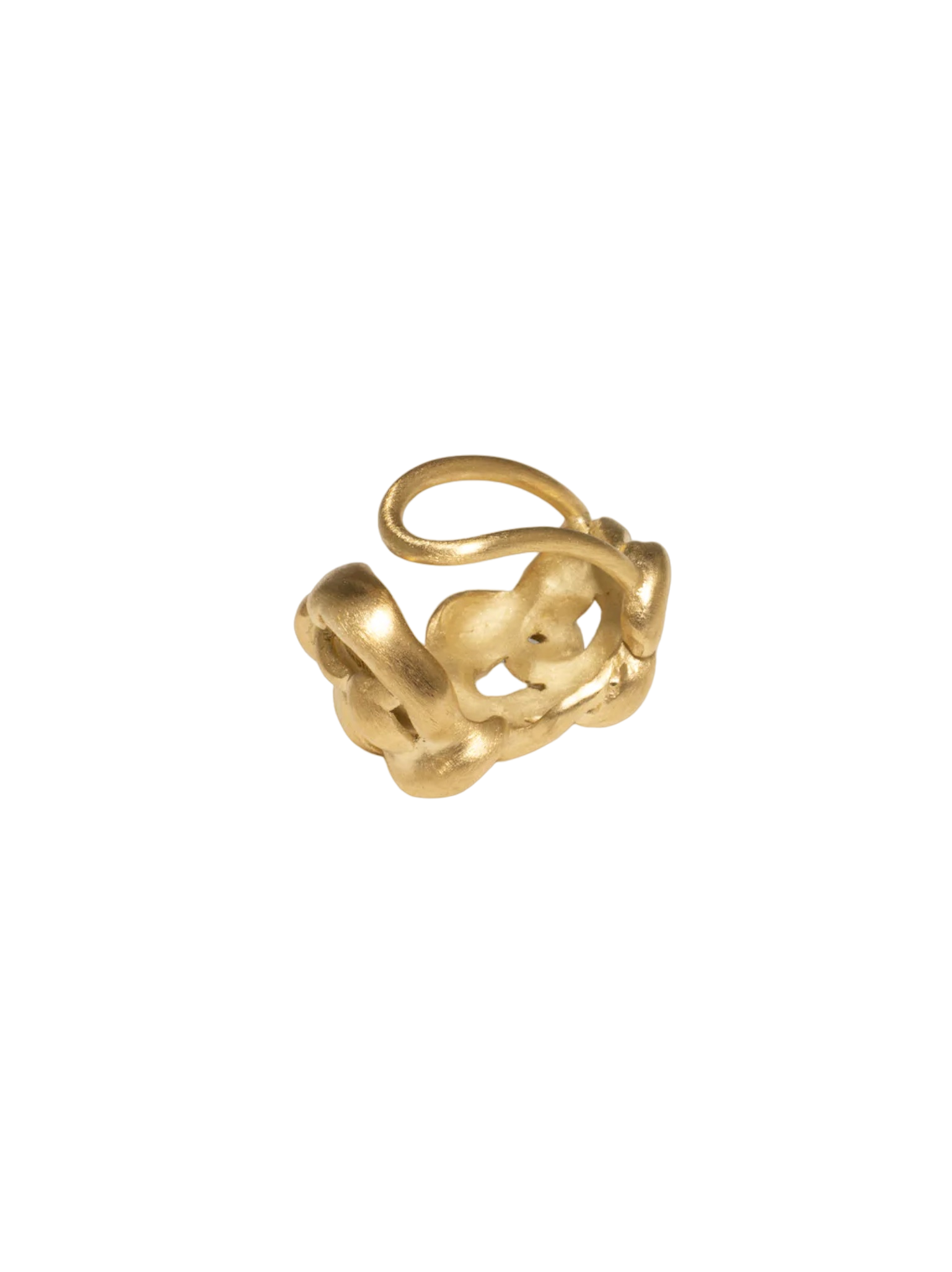 Woven ear cuff
