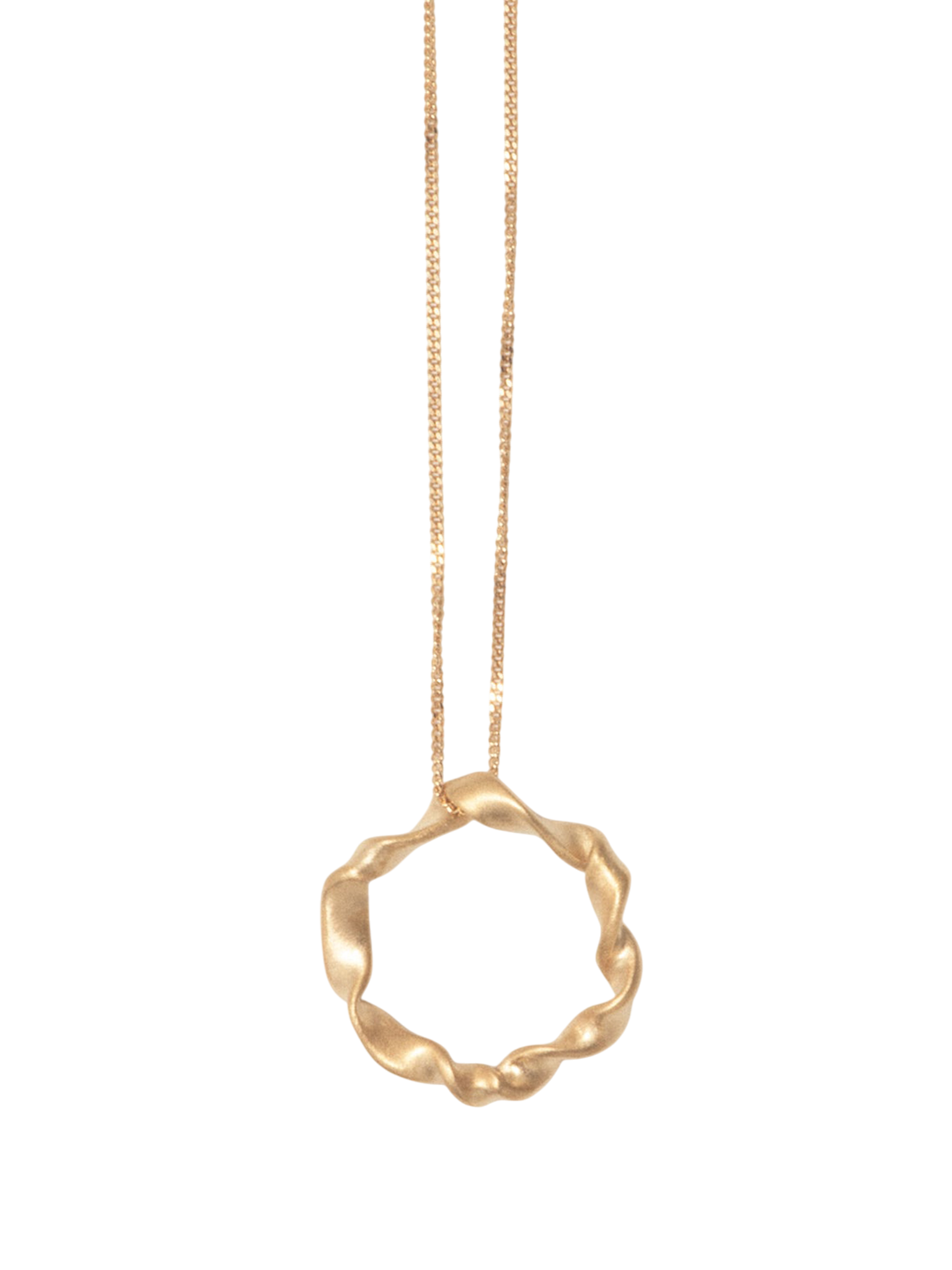 Flux-gold vermeil necklace