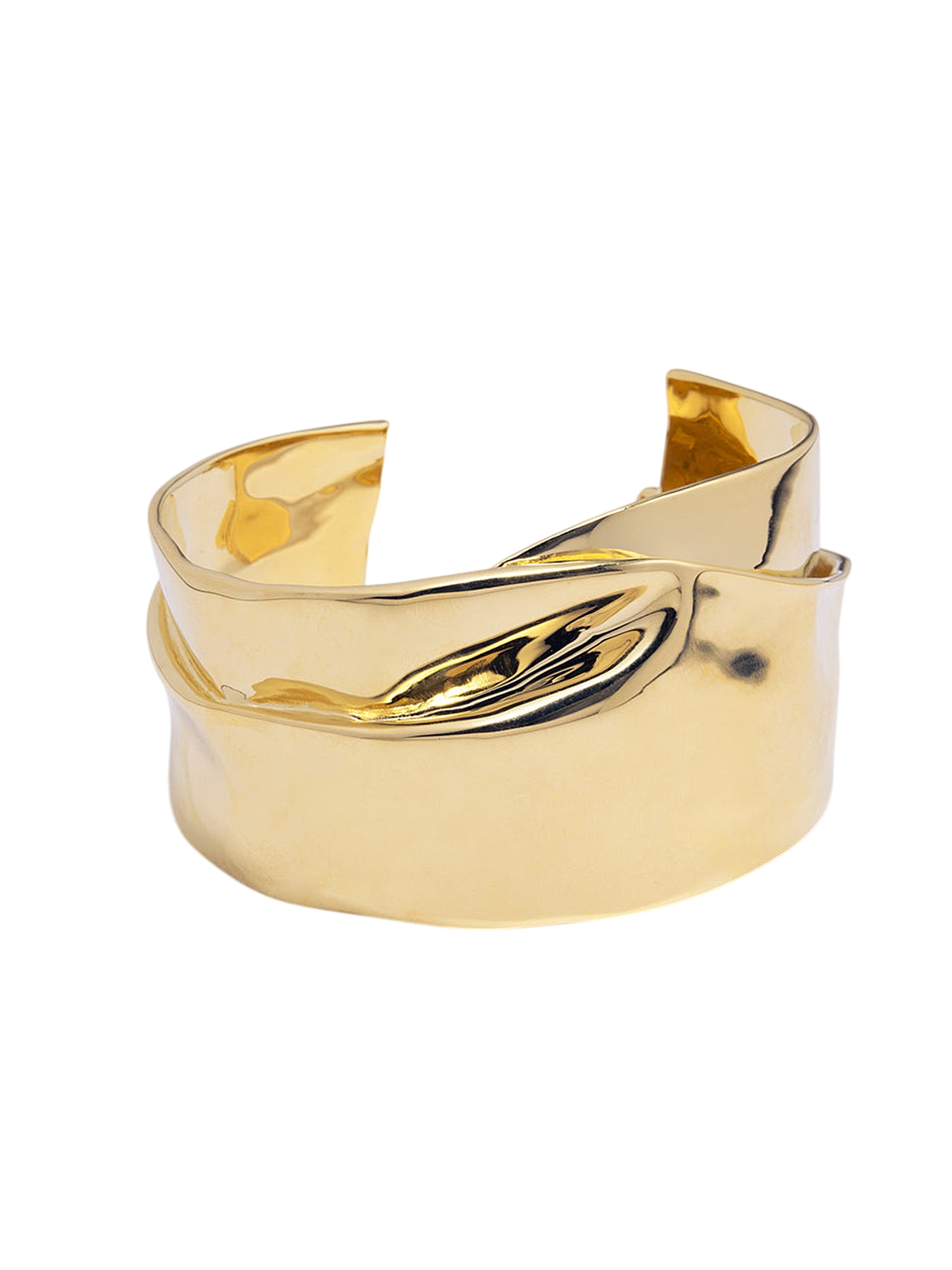 Soggy Envelope - Gold Plated Cuff photo