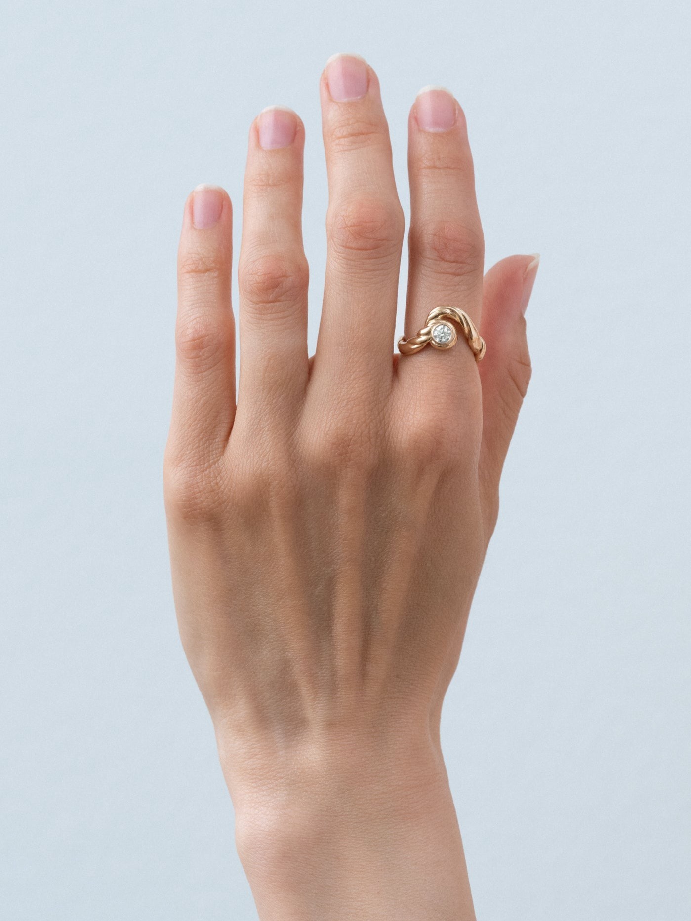 Cloud Diamond Ring