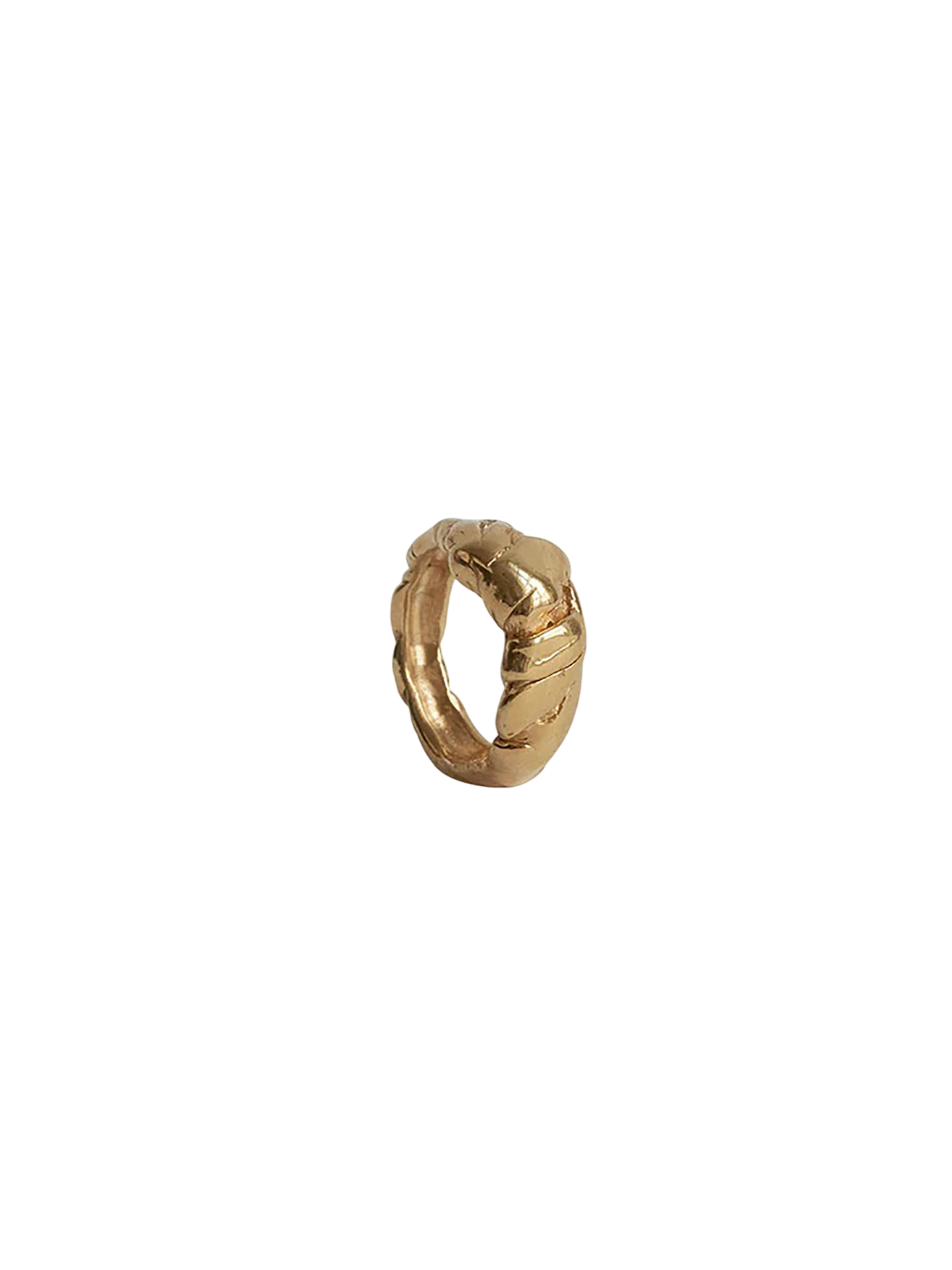 Barque gold ring