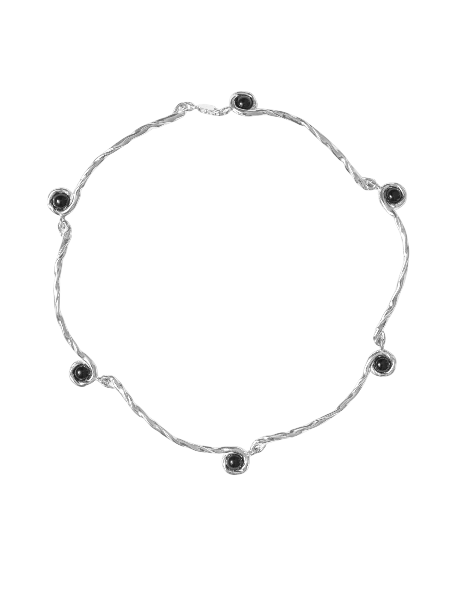 Petite lago onyx necklace