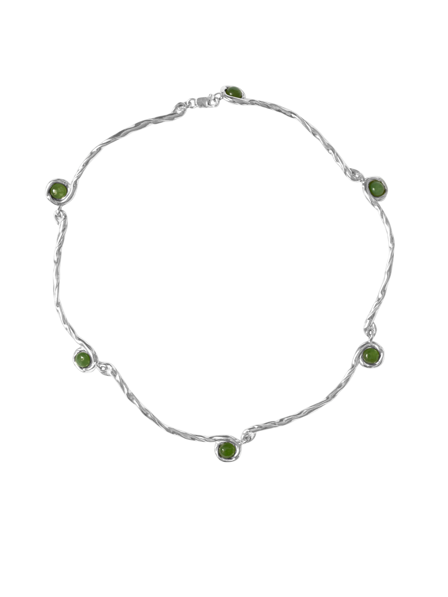 Petite lago jade necklace