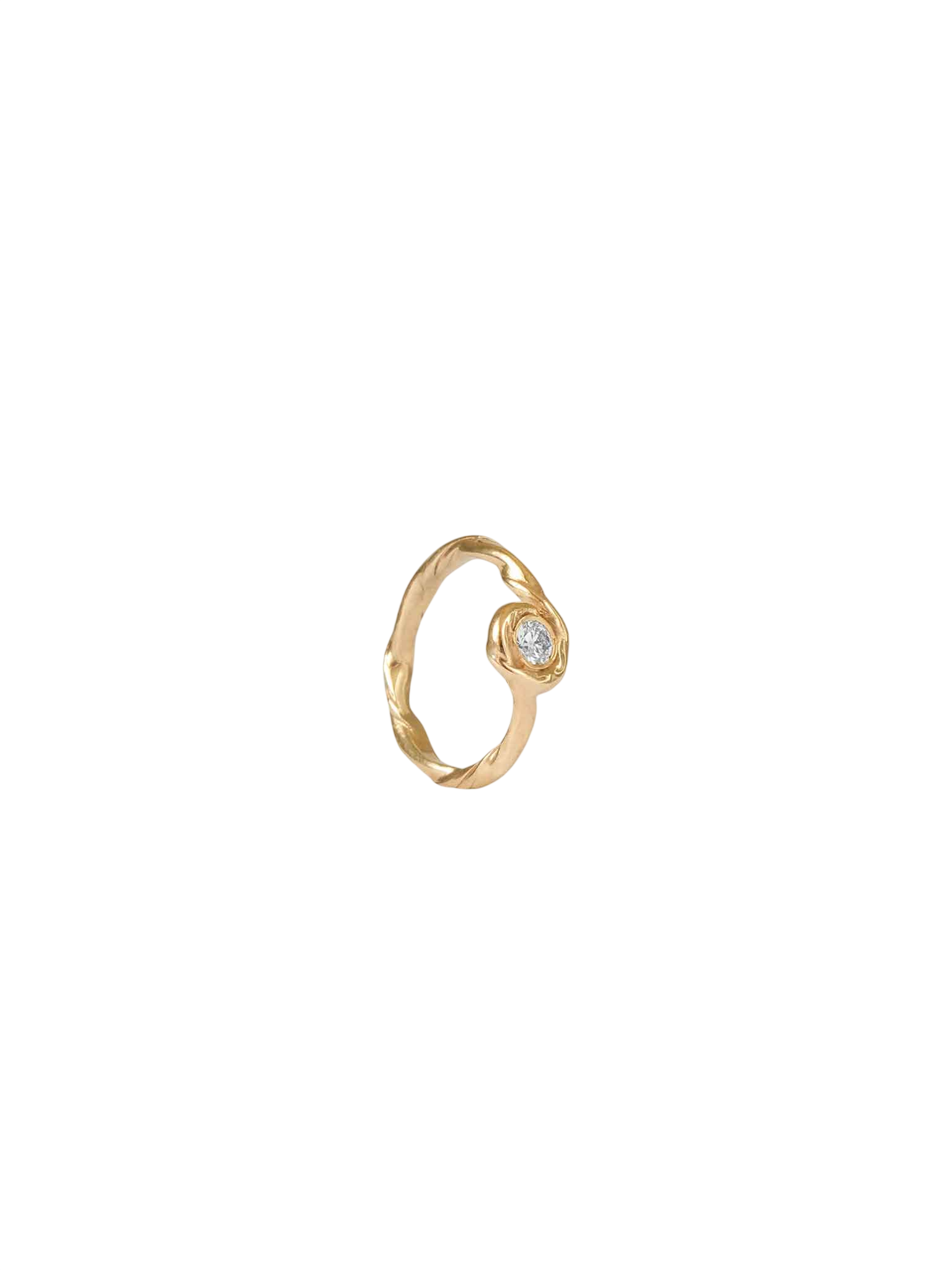 Petite lago diamond ring