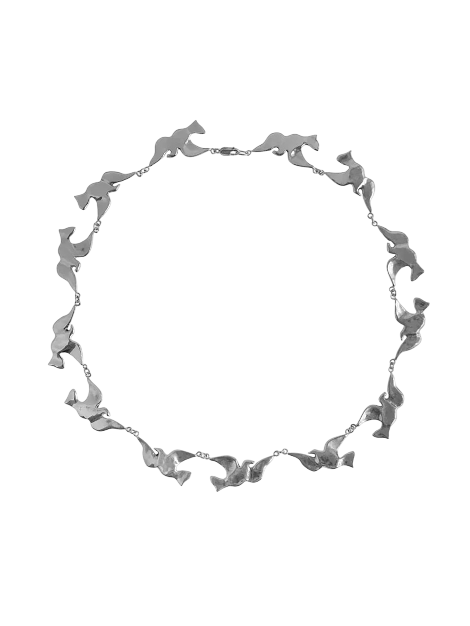 A dozen doves necklace