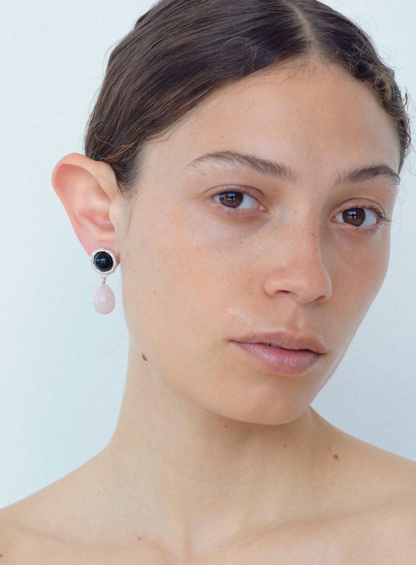 Emma blush earrings