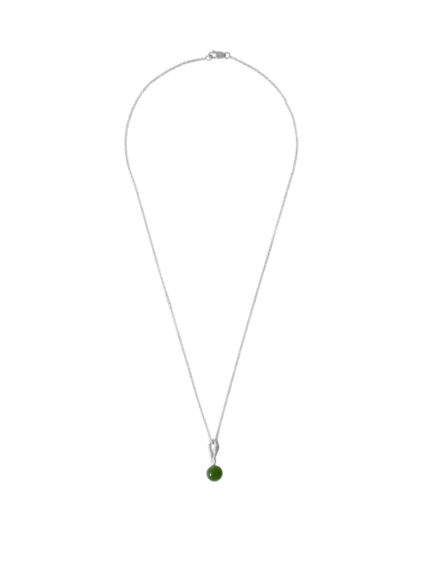 Loop Jade Necklace photo