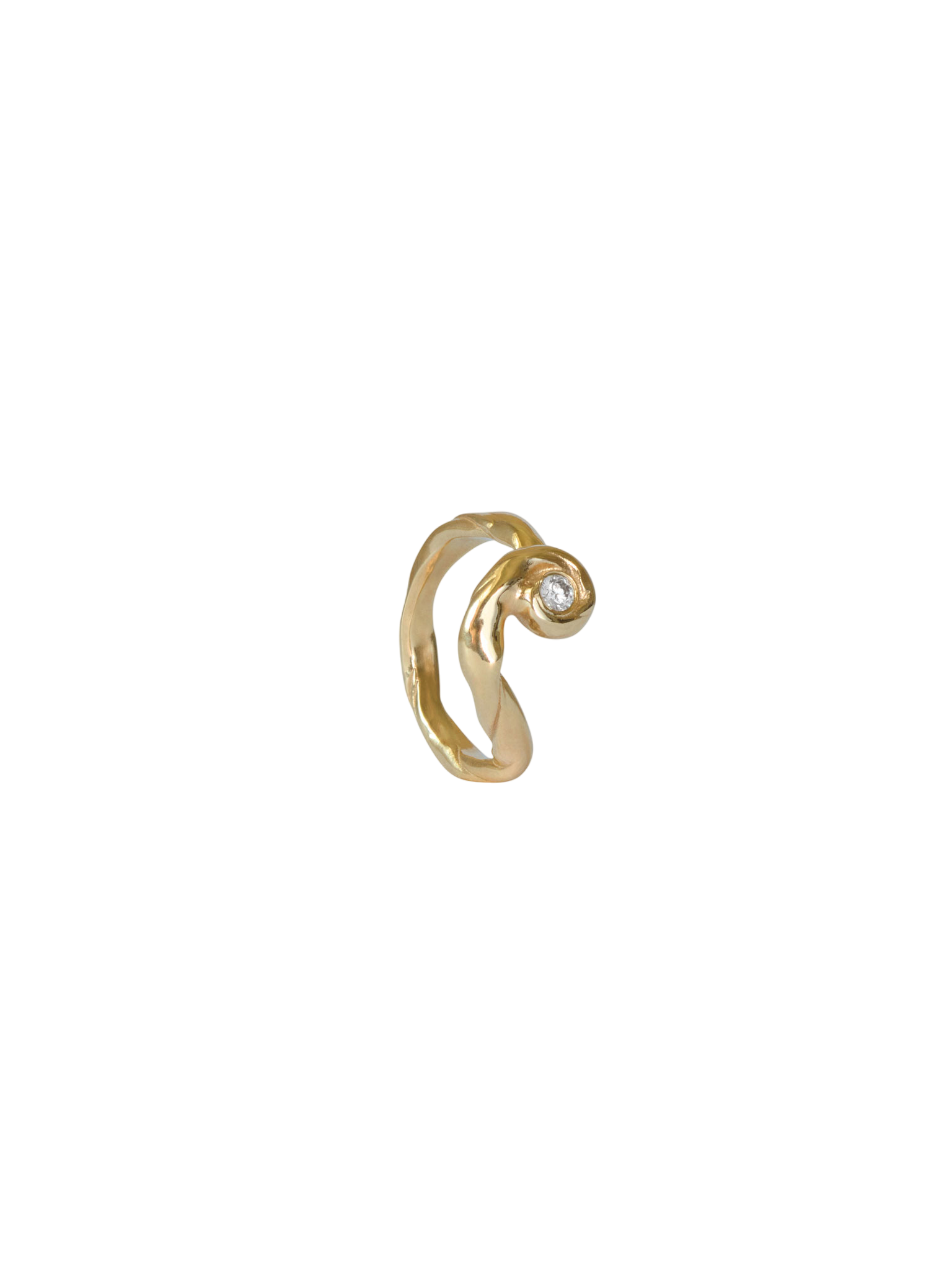 Petite cadence diamond ring