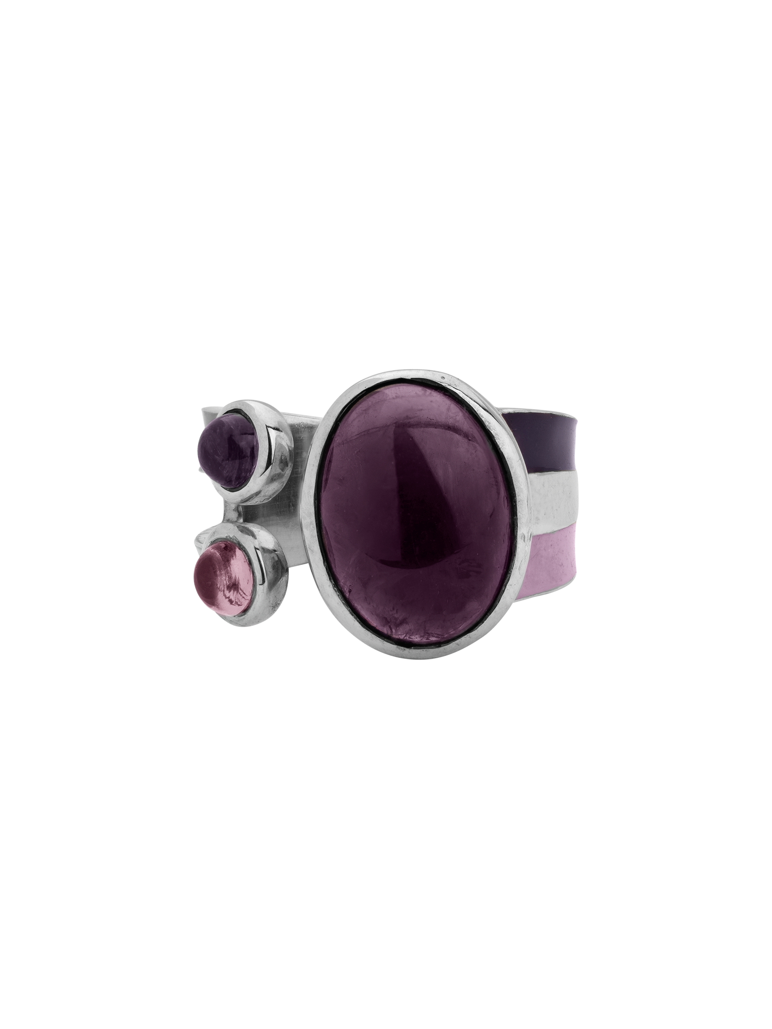 Purple Striped ring