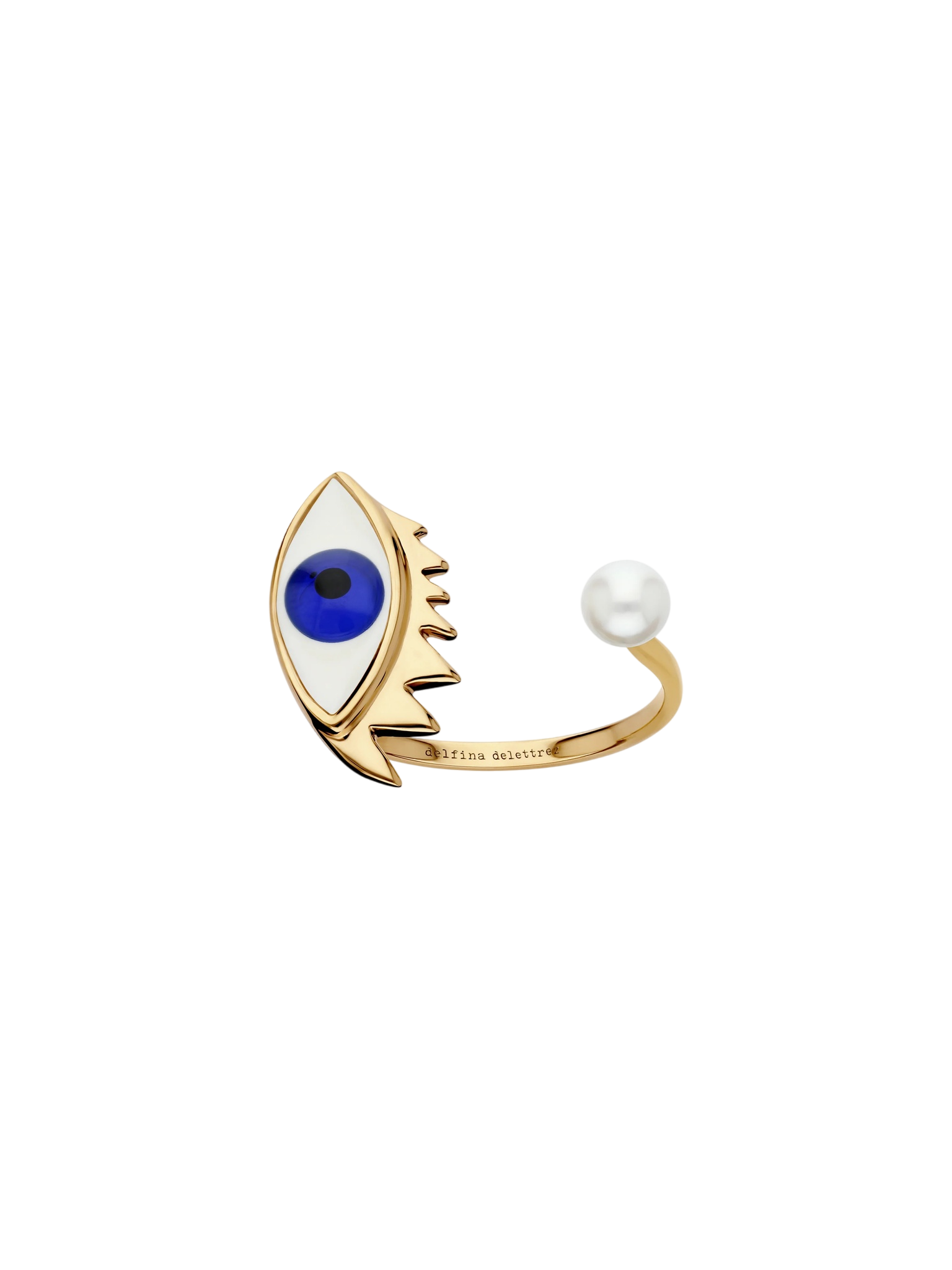 Eye piercing ring