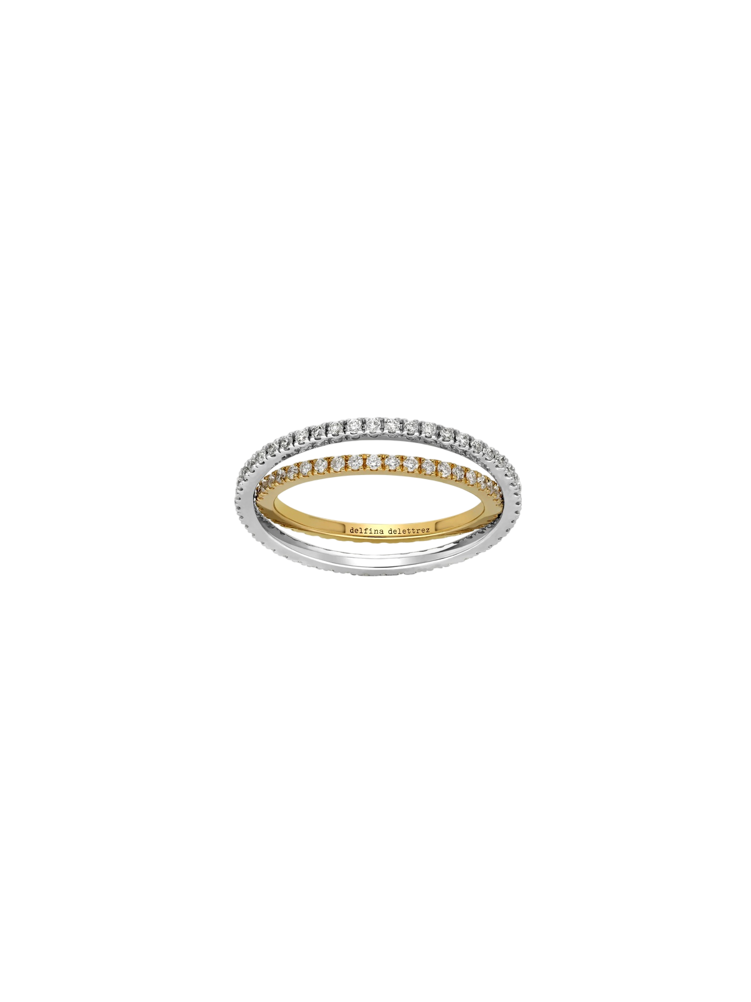 Tourbillion pavè ring