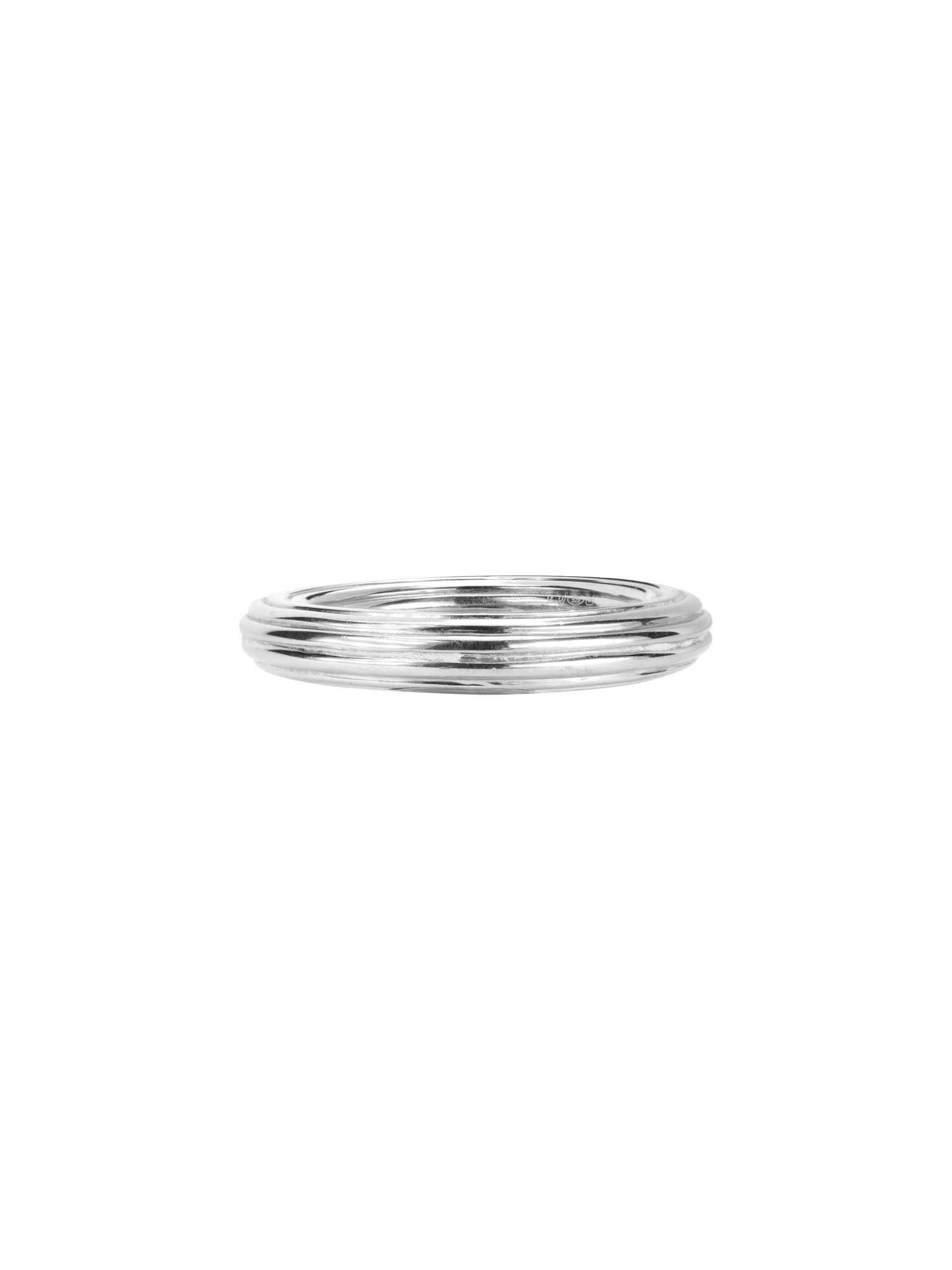 Ondulations ring - sterling silver