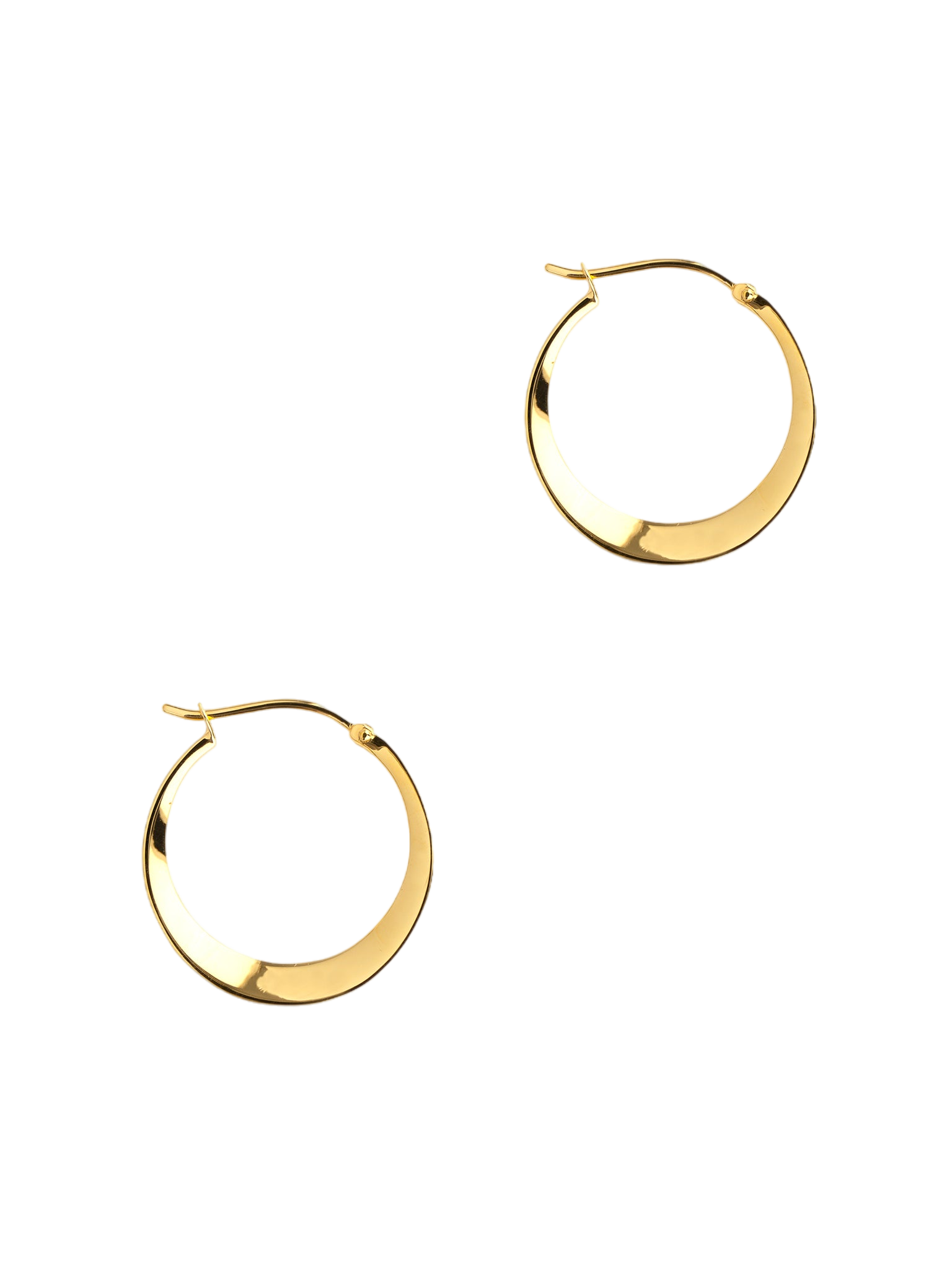 Signature small tapering hoops (Refurbished)