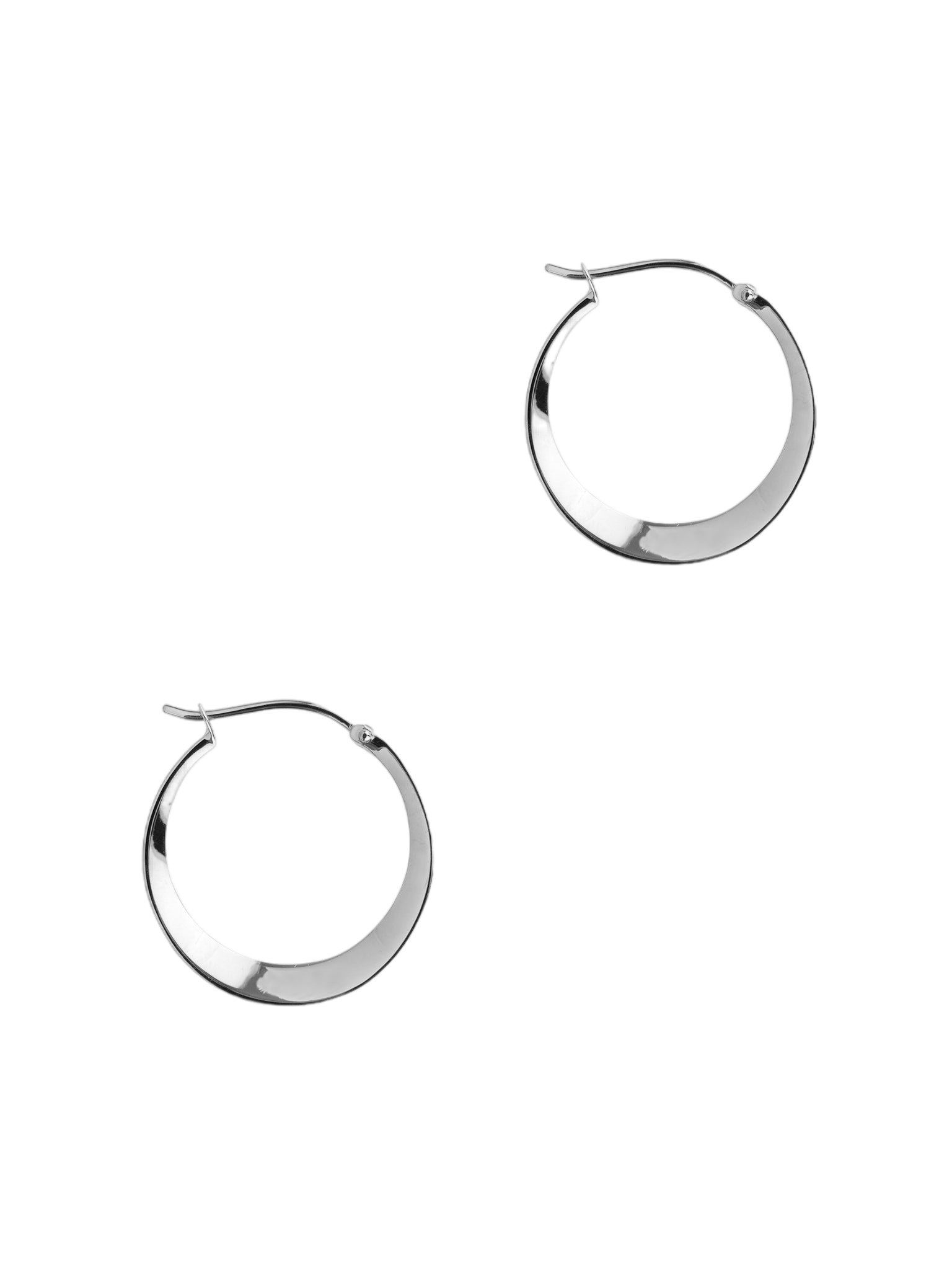 Signature small tapering hoops (Refurbished)