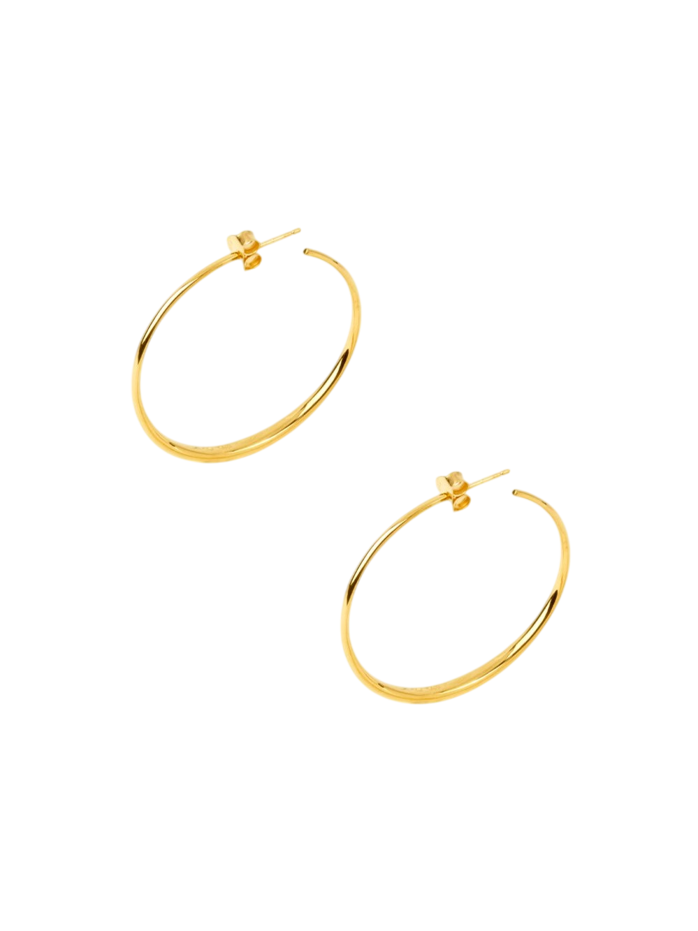Signature Medium Hoop Earrings