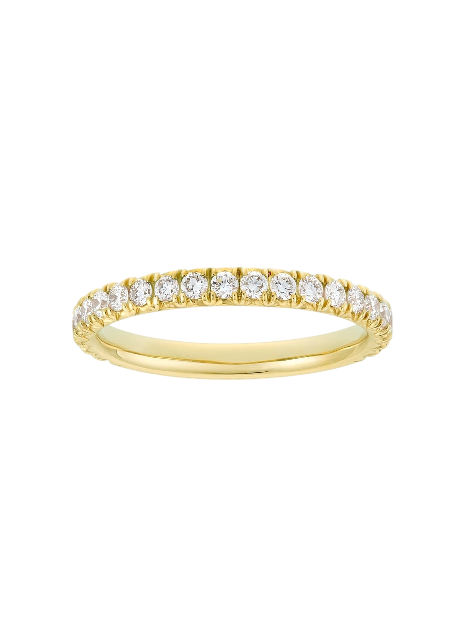 Ella three quarter medium lab diamond eternity ring