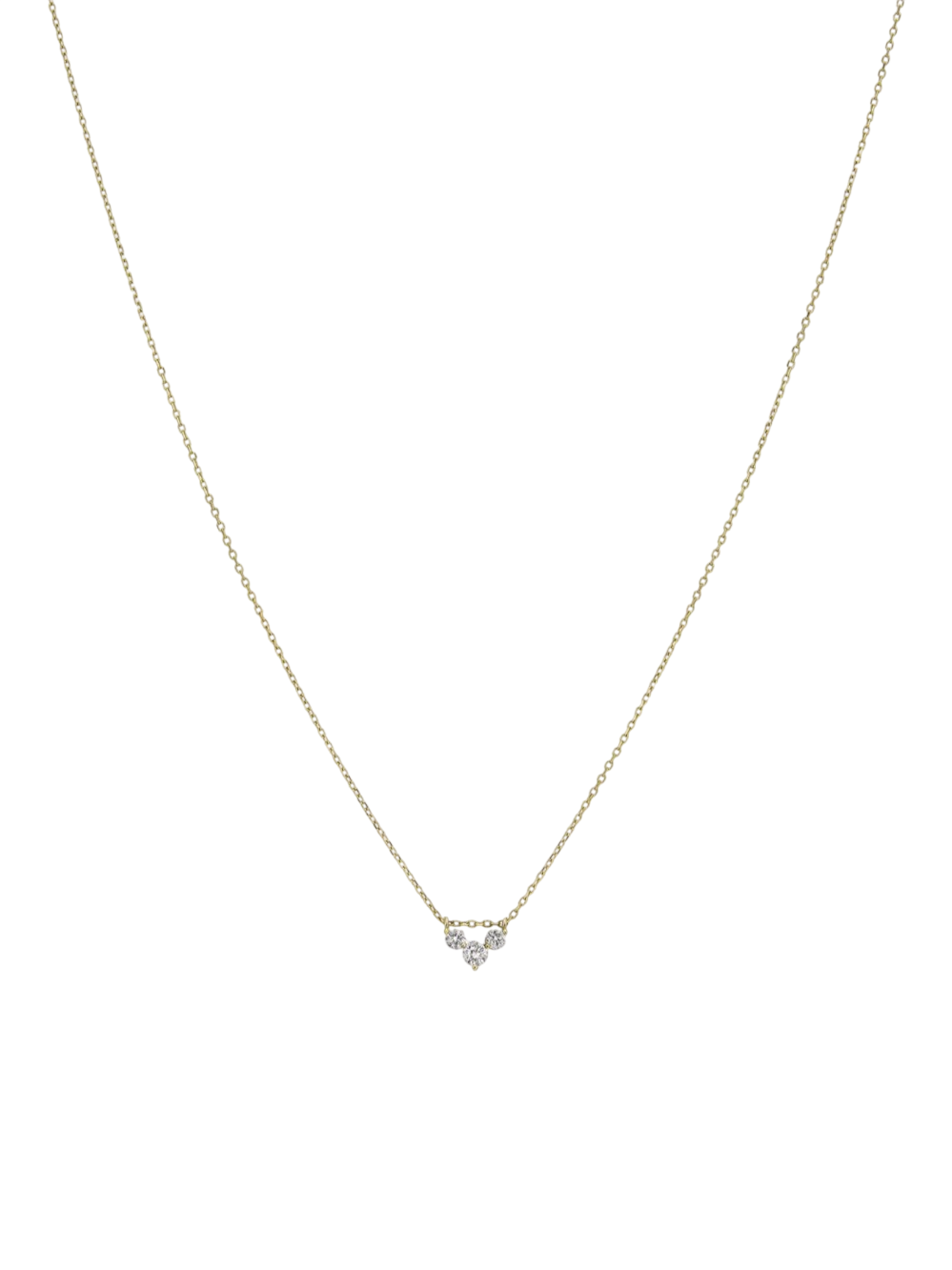 Shuga Chevron Lab-Grown Diamond Necklace