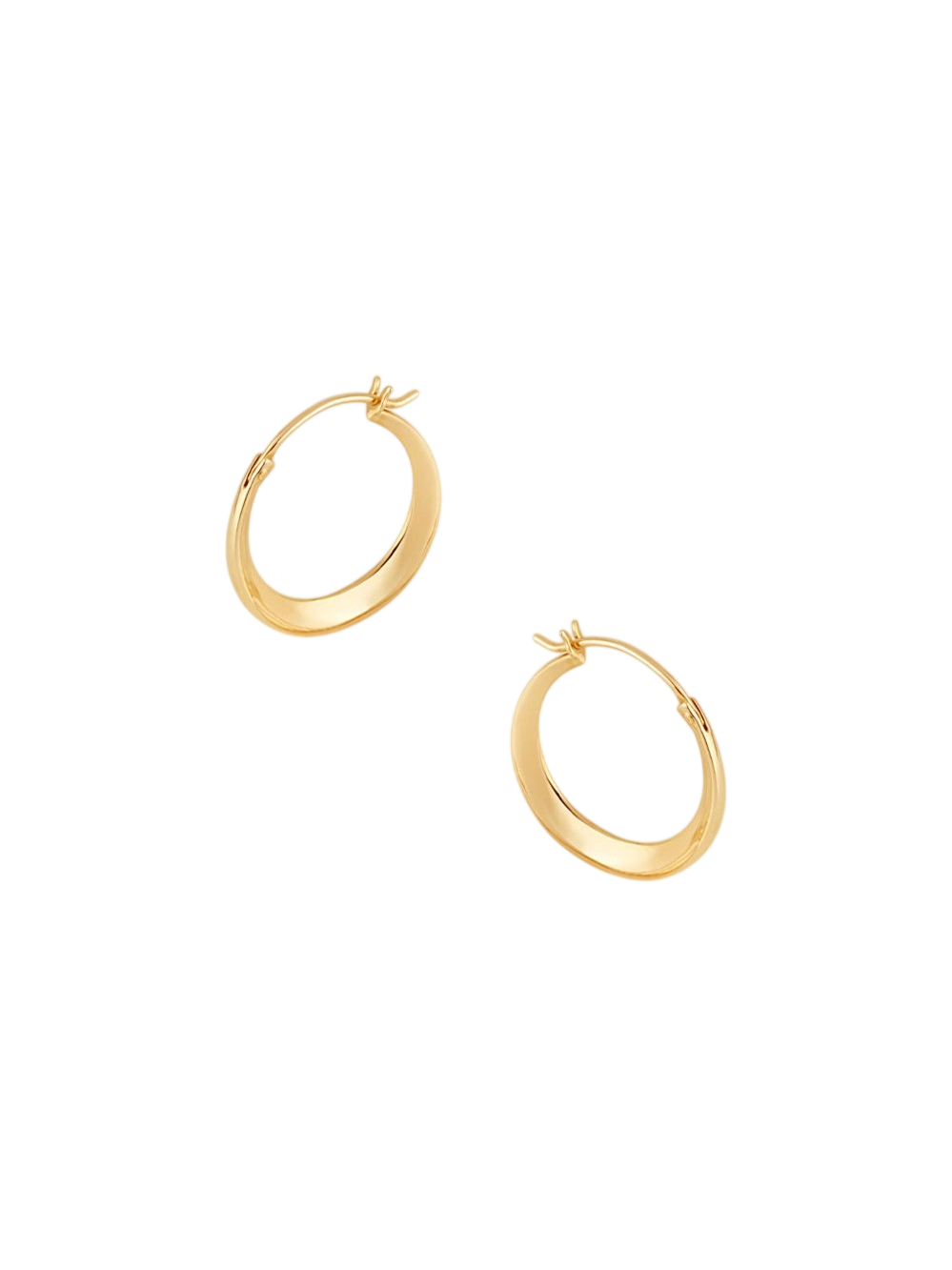 Signature Rhea Click Hoop Earrings