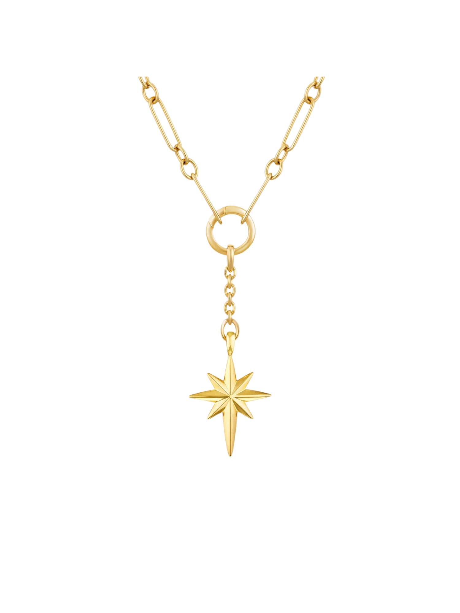North star lariat necklace