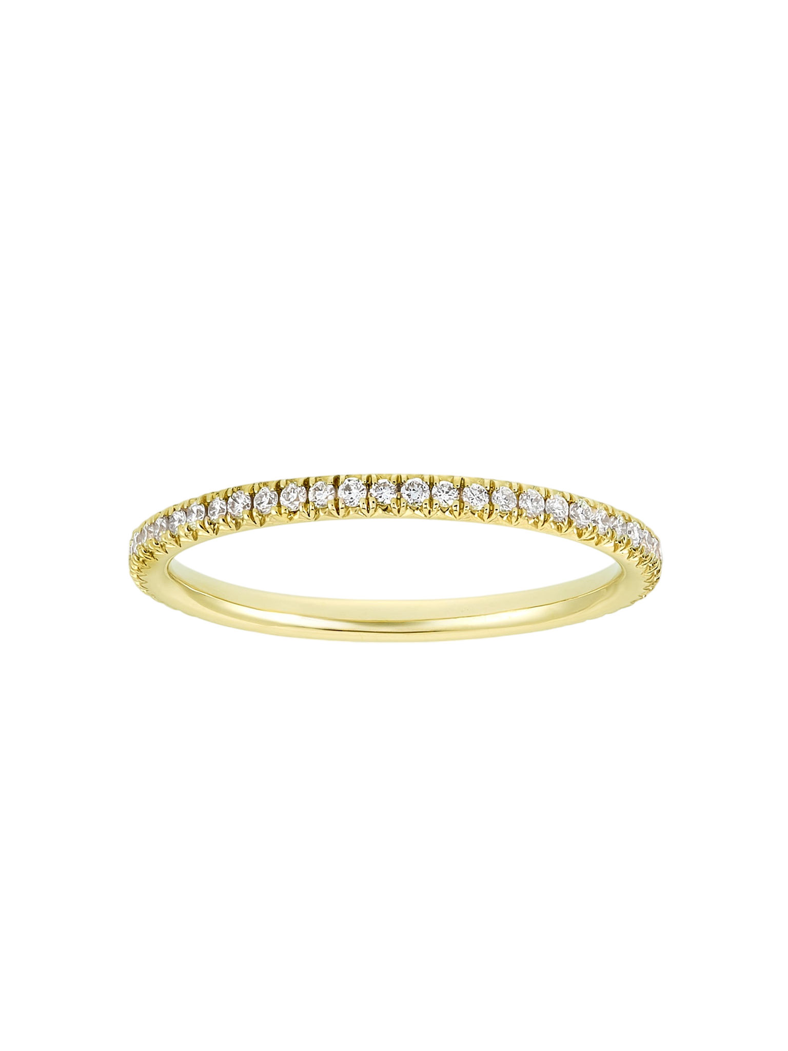 Ella three quarter mini lab diamond eternity ring