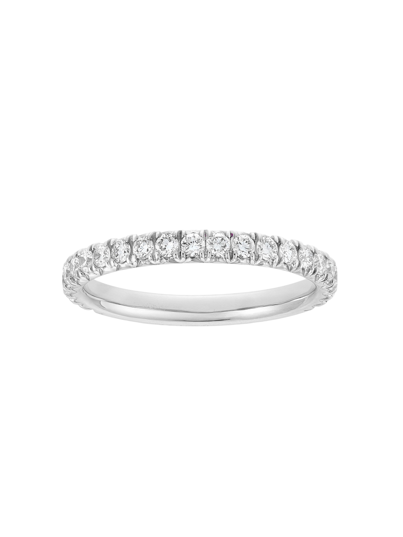 Ella three quarter medium lab diamond eternity ring