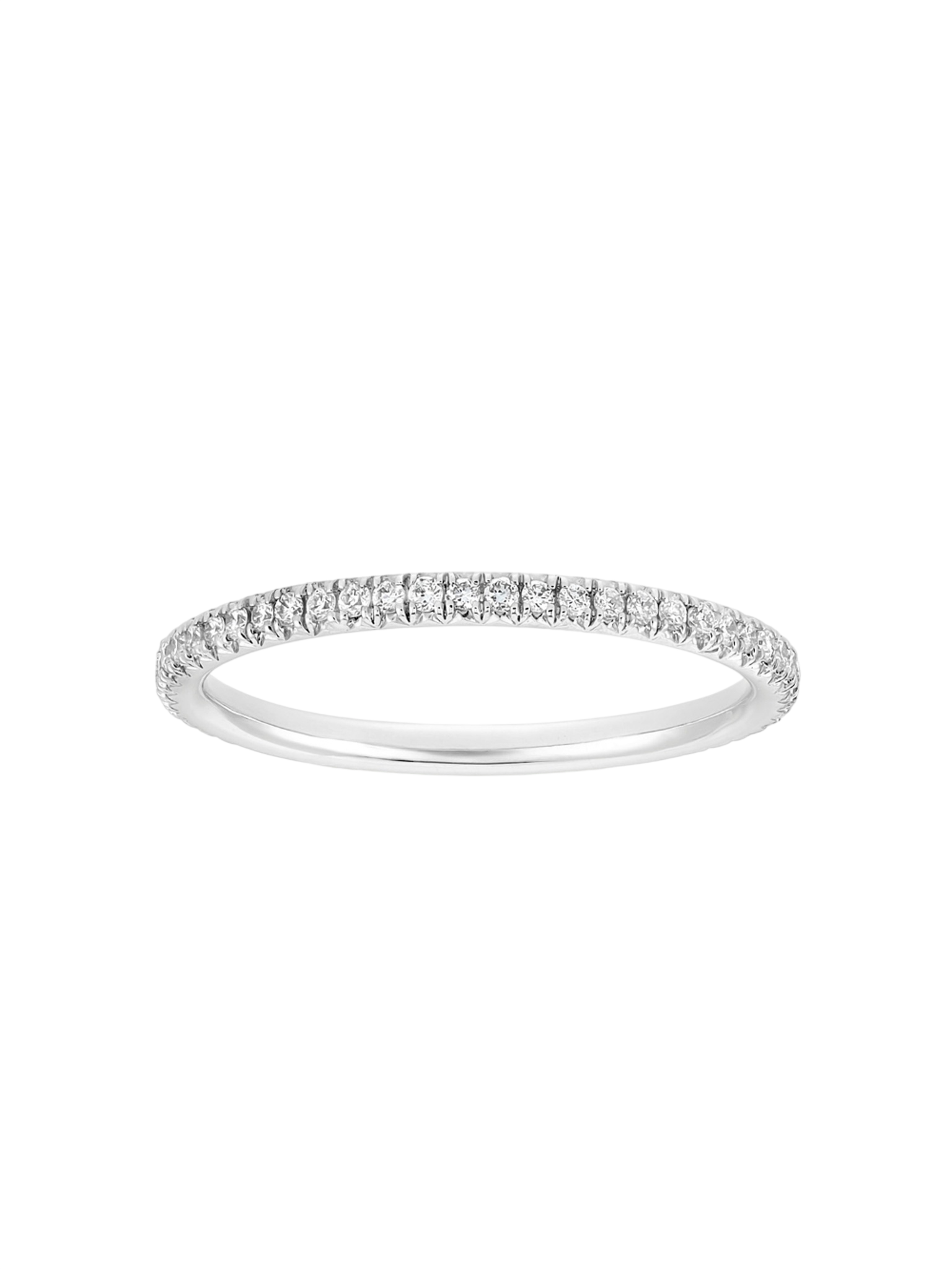 Ella three quarter mini lab diamond eternity ring