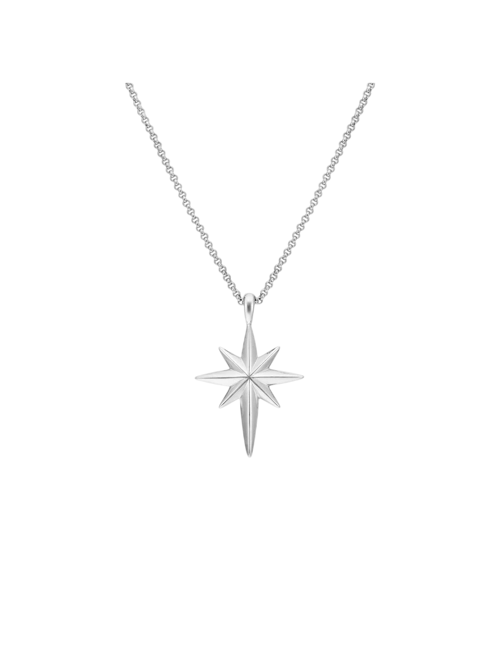 North star charm necklace