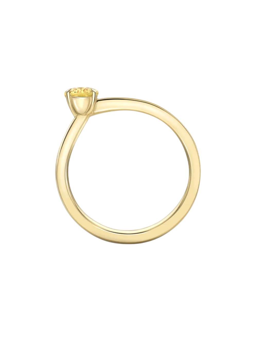 Bit on the Side Yellow & Pink Sapphire Ring