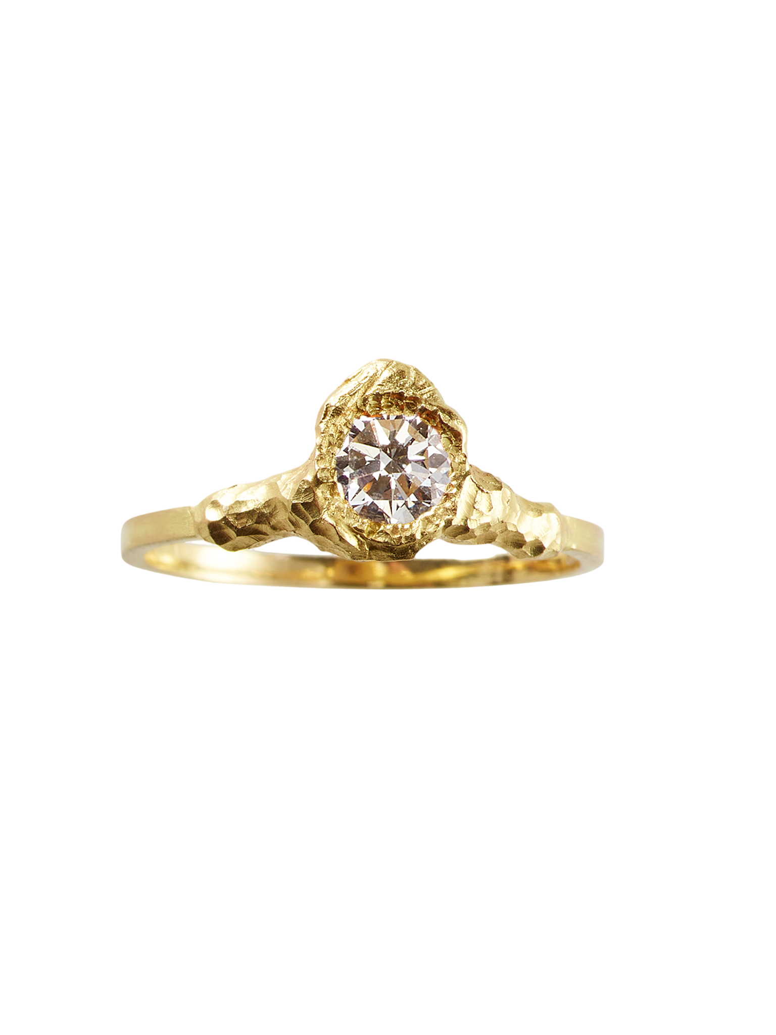 Solitaire iman 0.35ct diamond ring