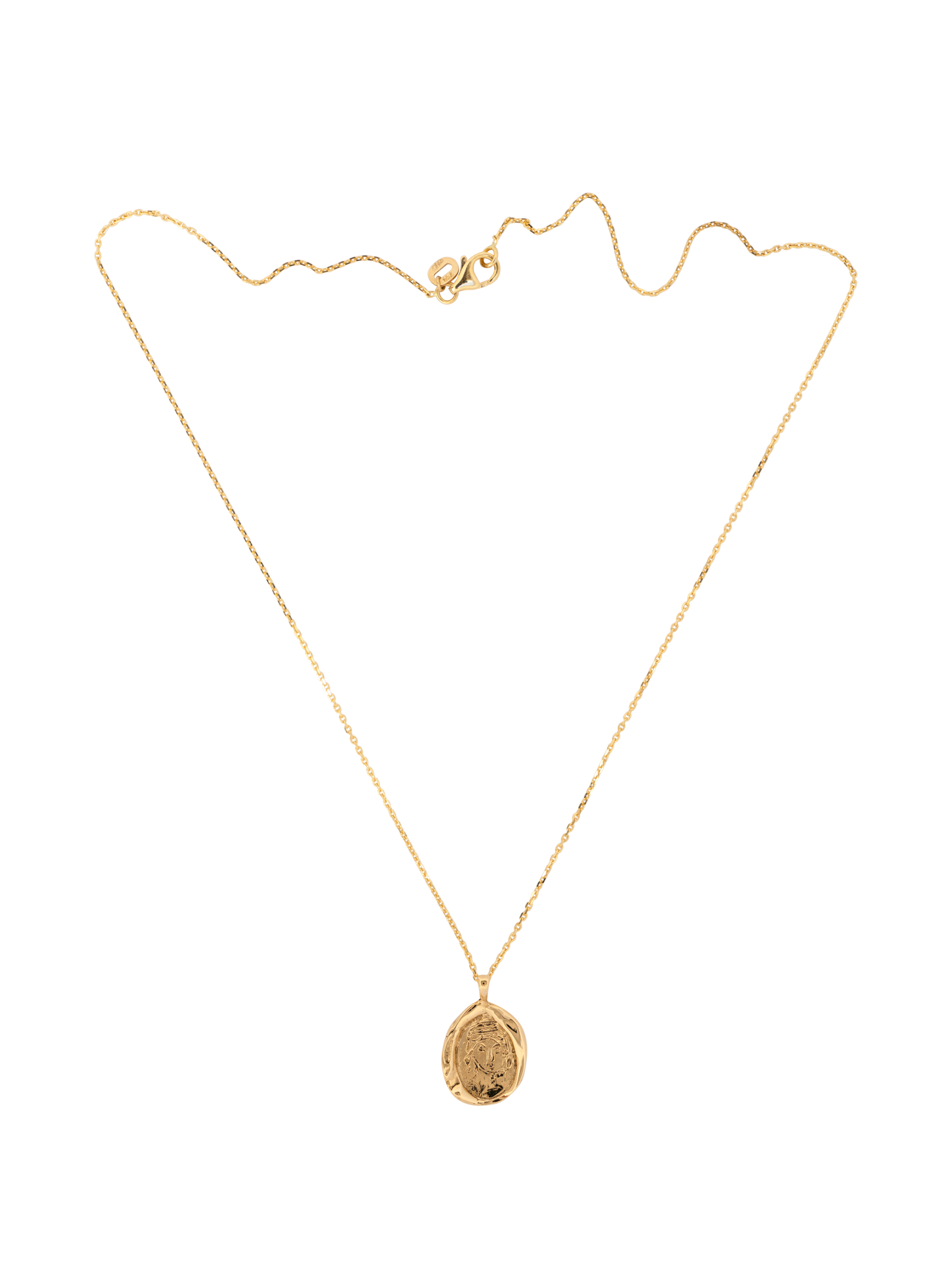 Athena goddess necklace