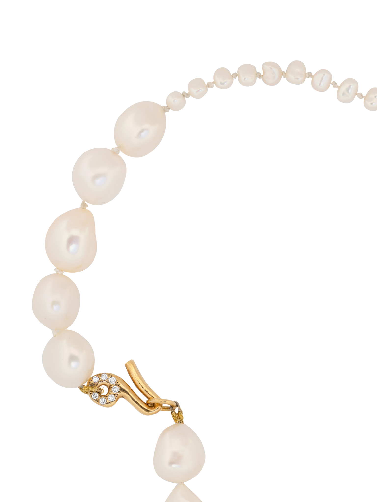 Lyra pearl necklace