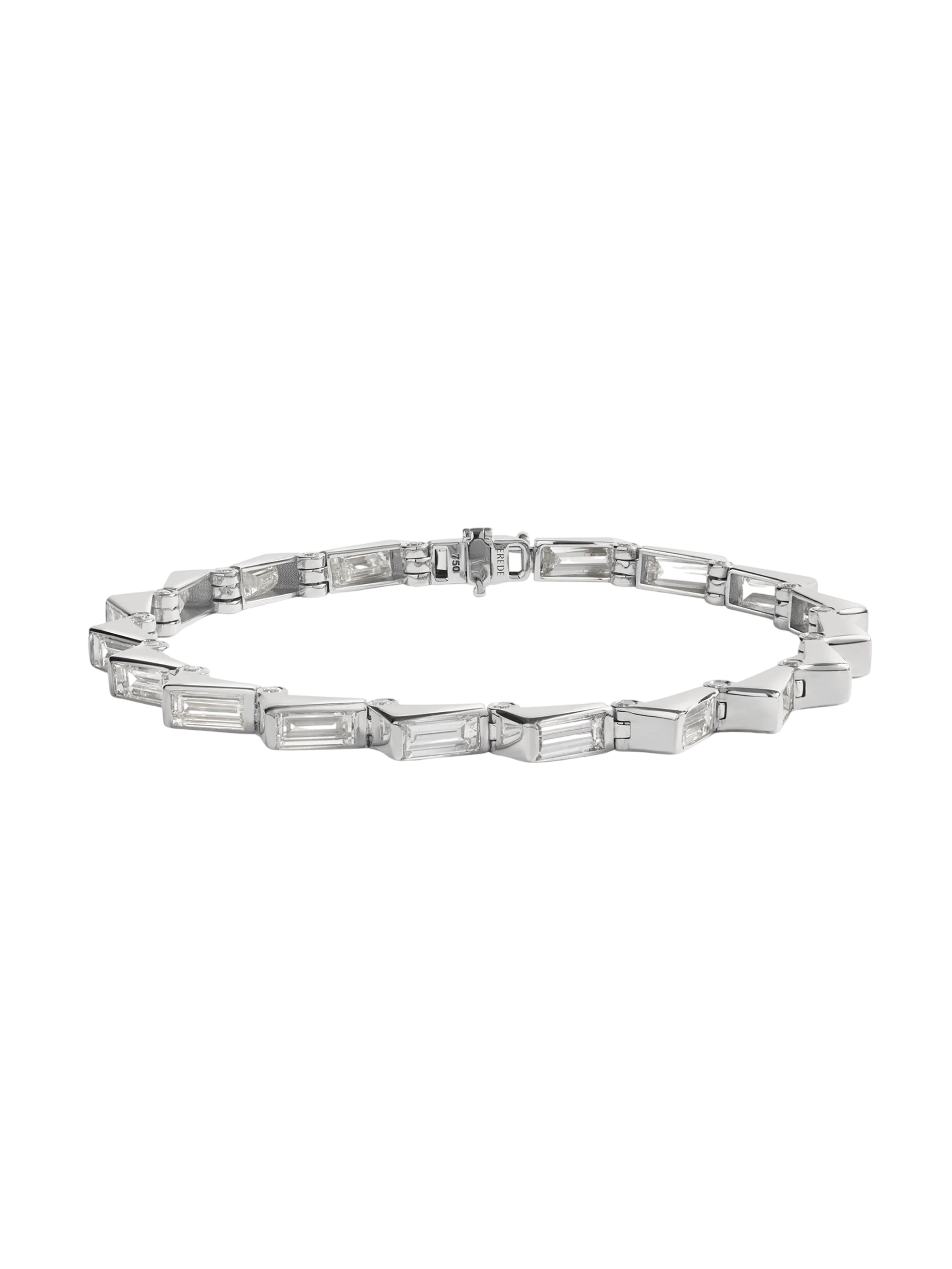 Diamond Bracelet - White Gold photo