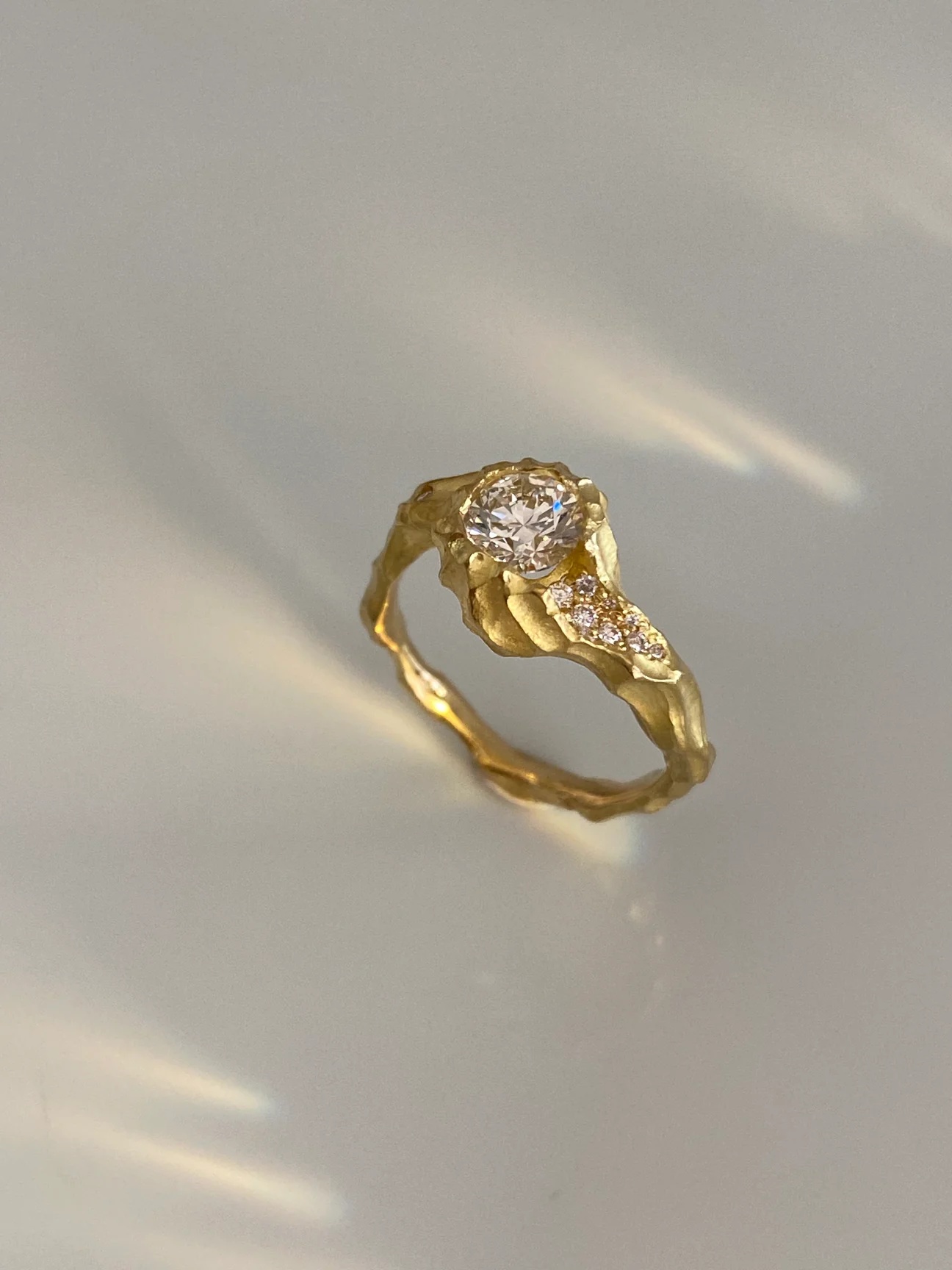 Mont Blanc Waterfall Diamond Ring