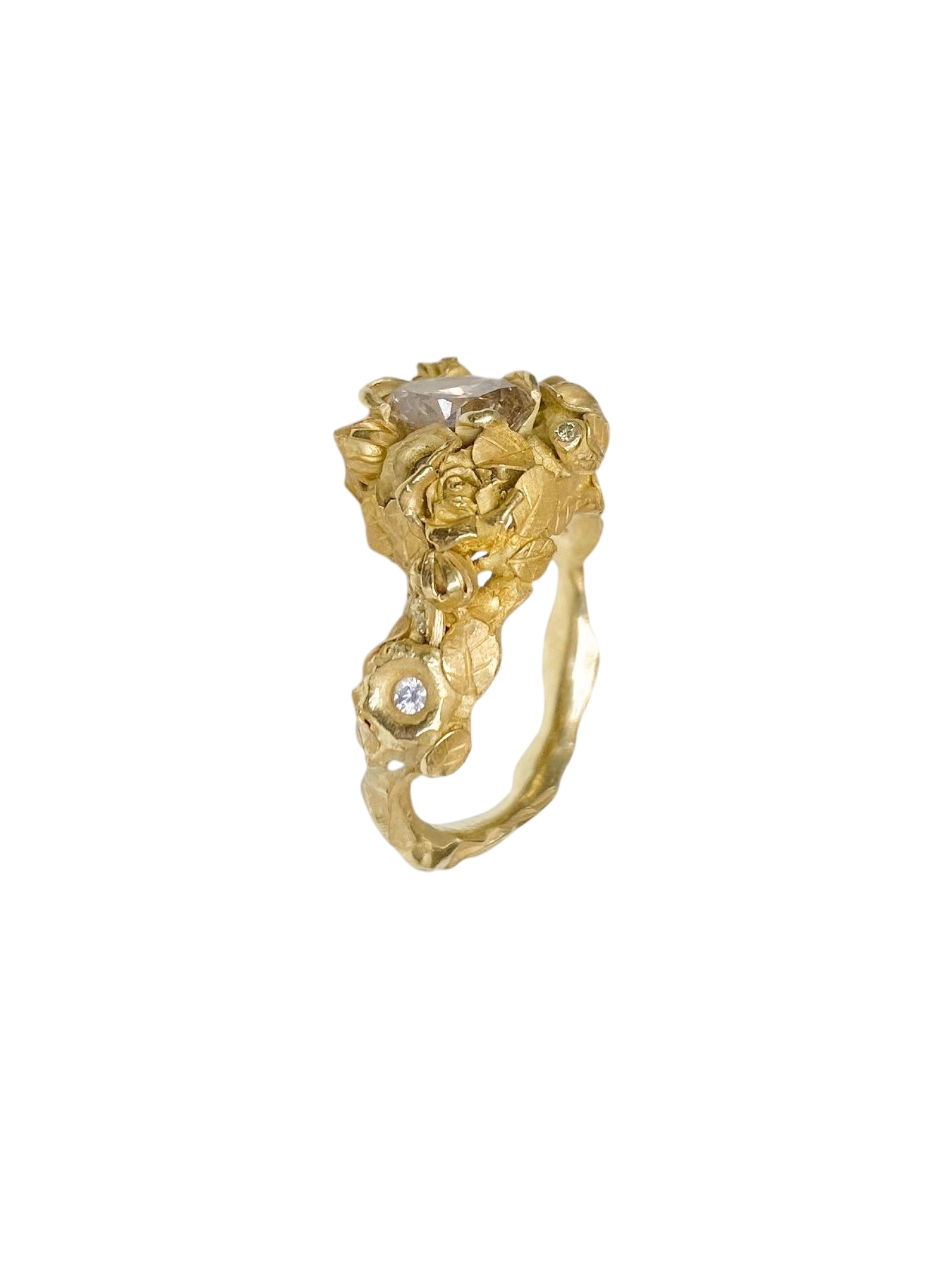 Rose Ring — Pink And White Diamonds photo