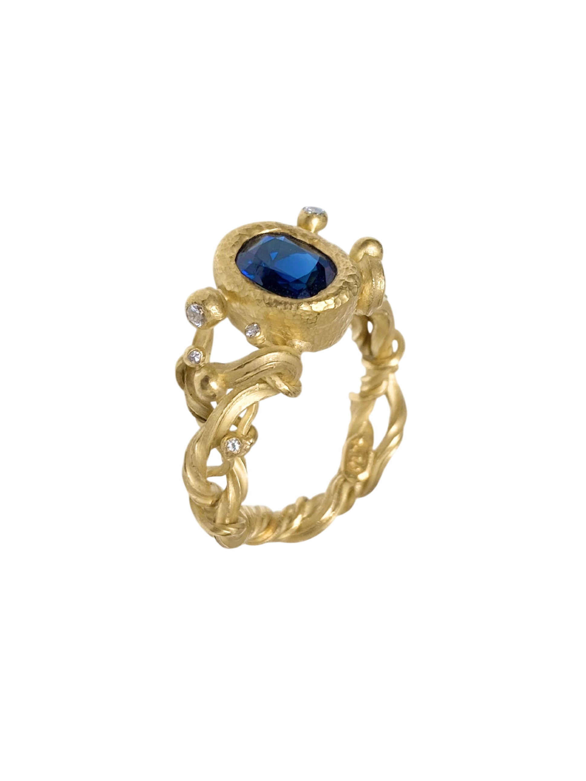 Diana Ring — Sapphire And Diamonds photo