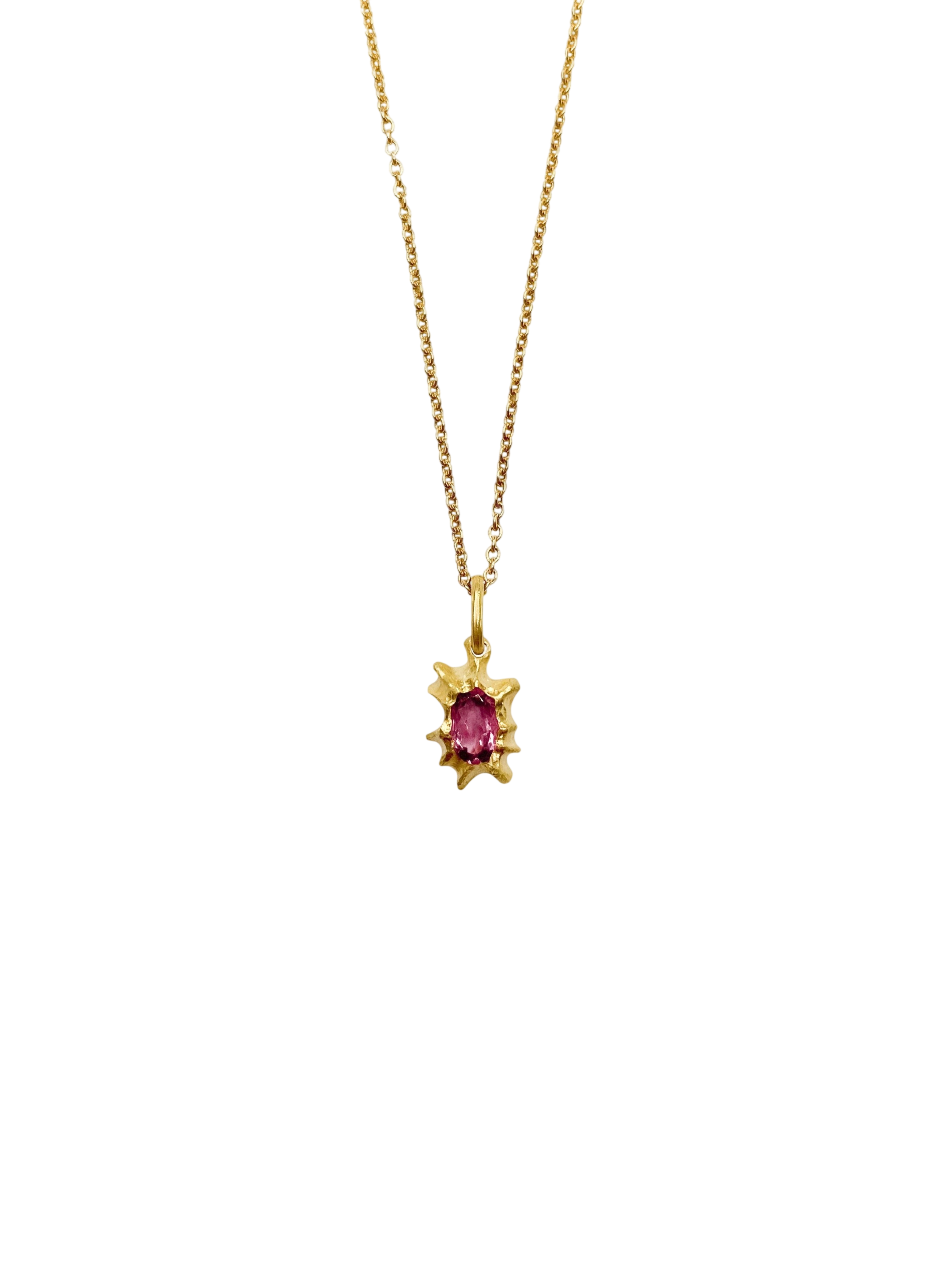 Sun Ray Necklace — Tourmaline photo