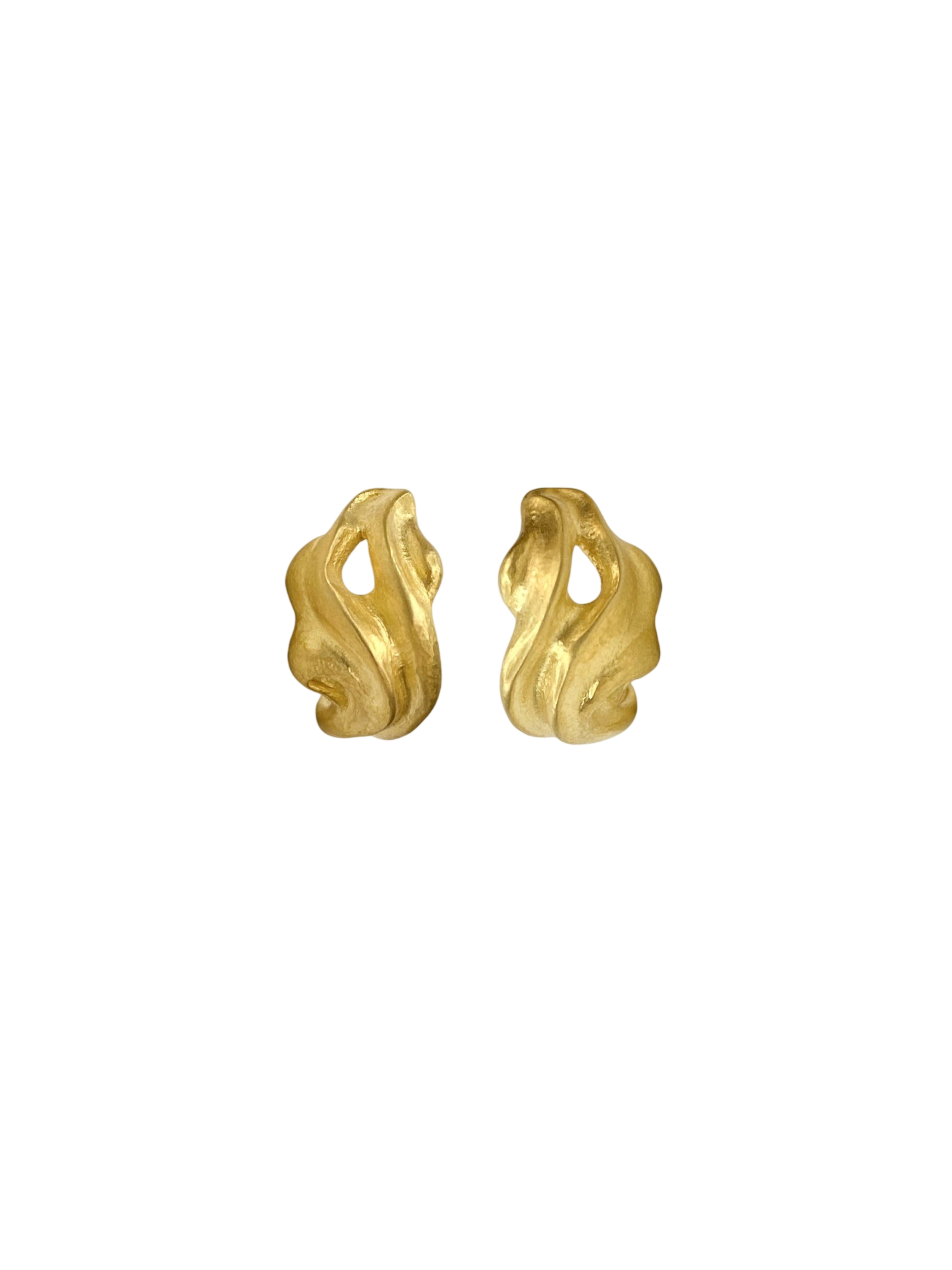Iris Hoop Earrings photo