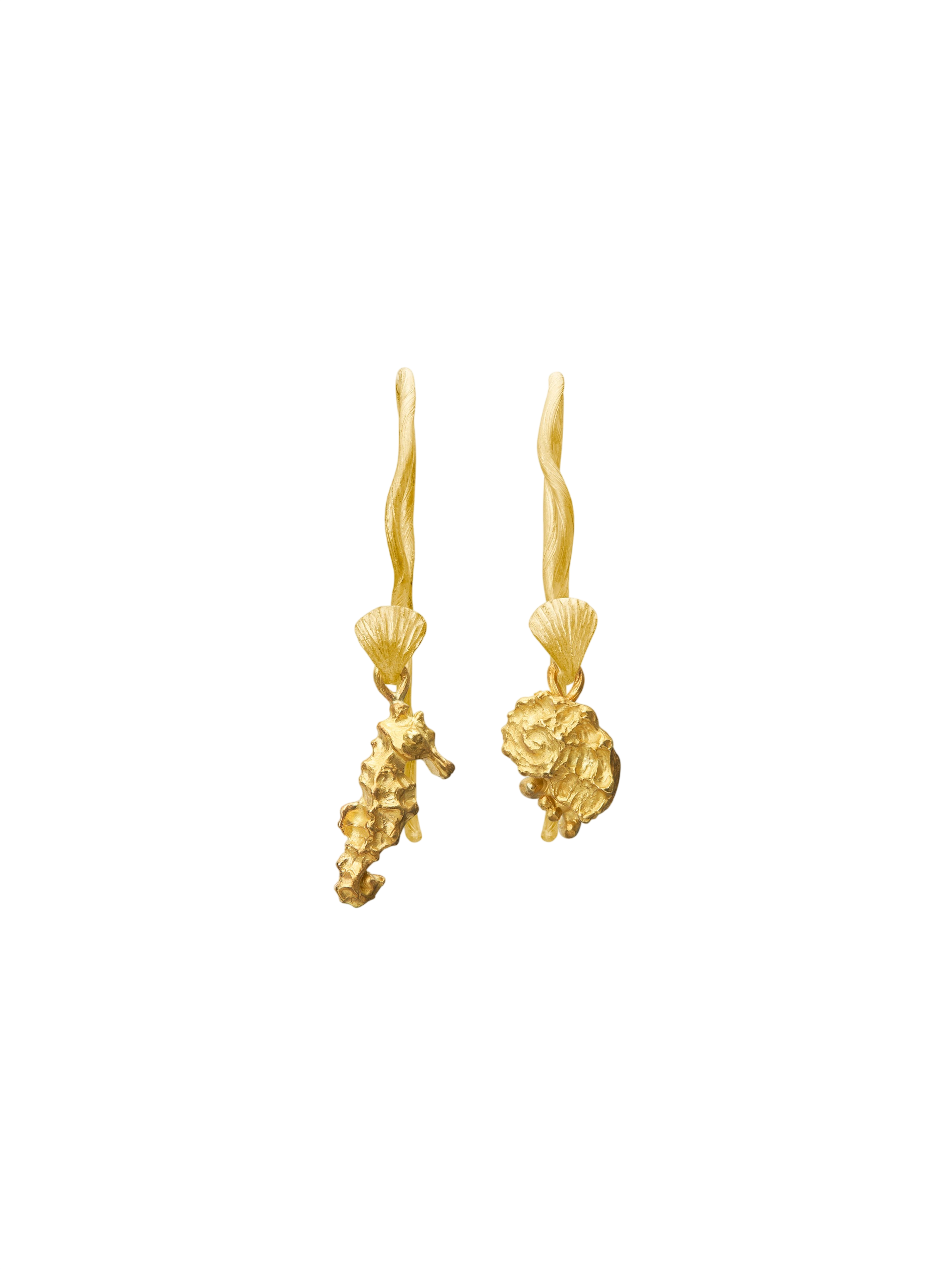 Shellfish Charm Earrings photo