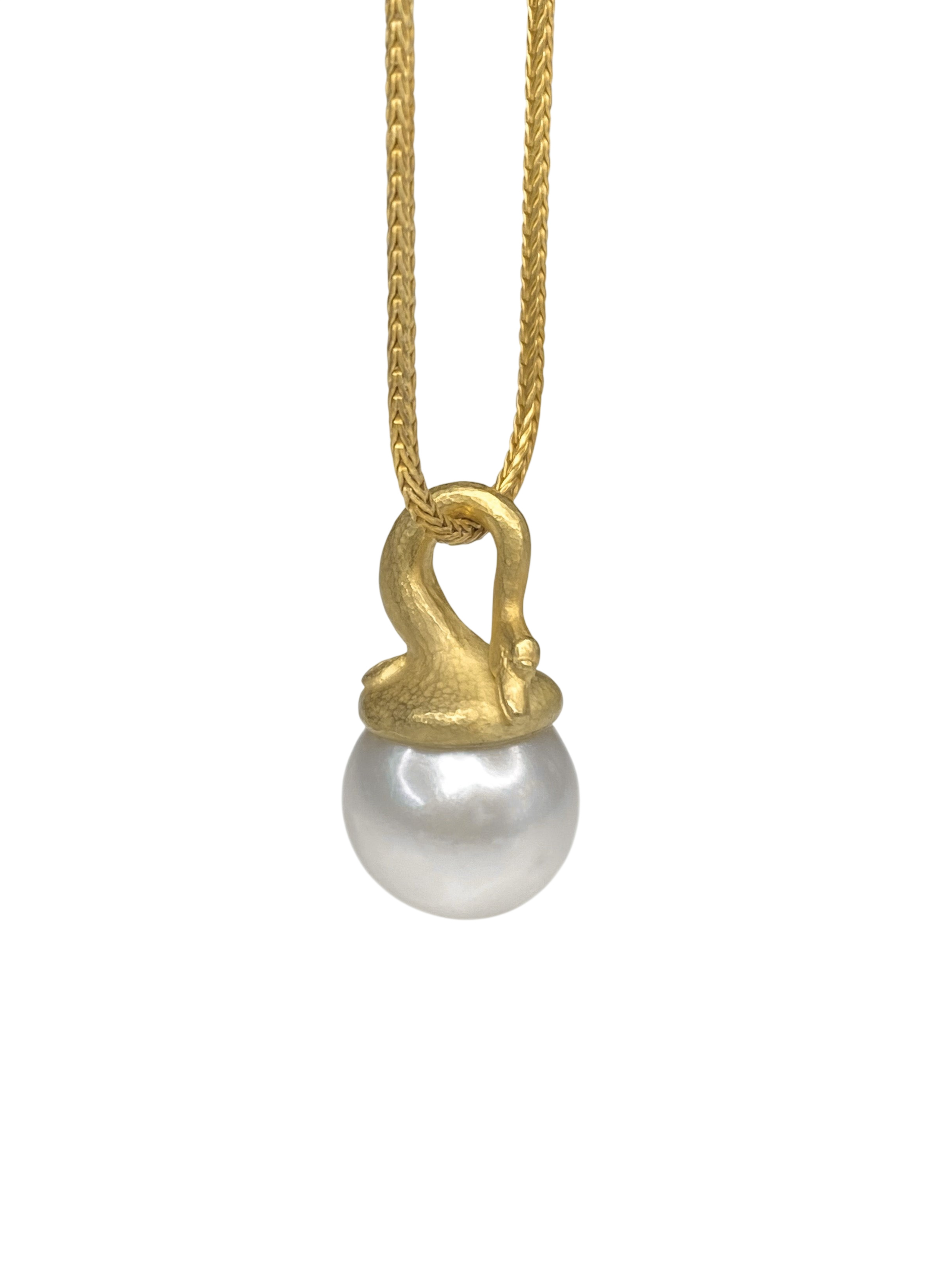 Swan Lake Necklace — Pearl photo