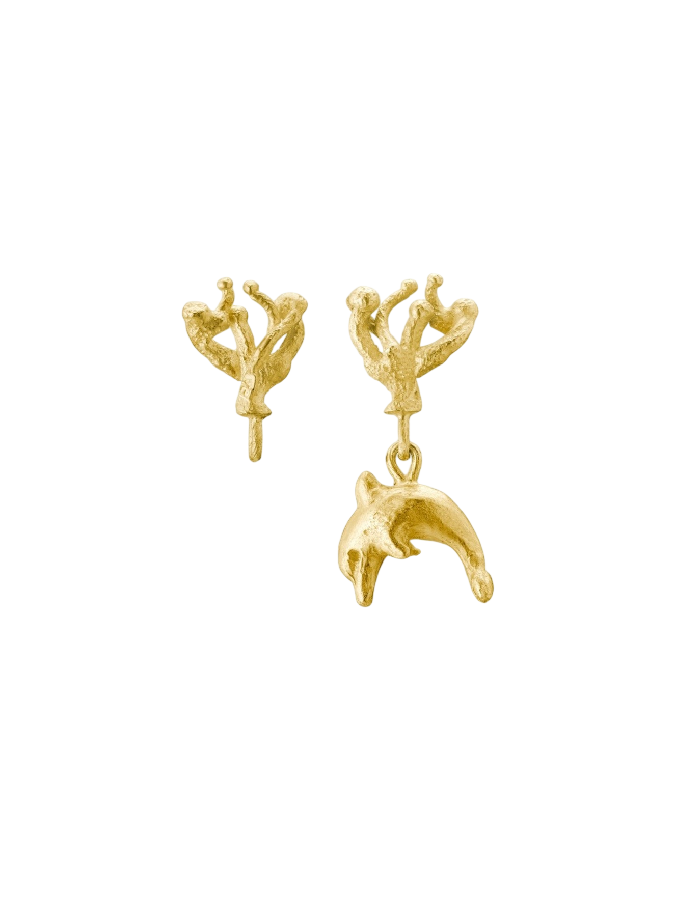 Coral Charm Earrings photo