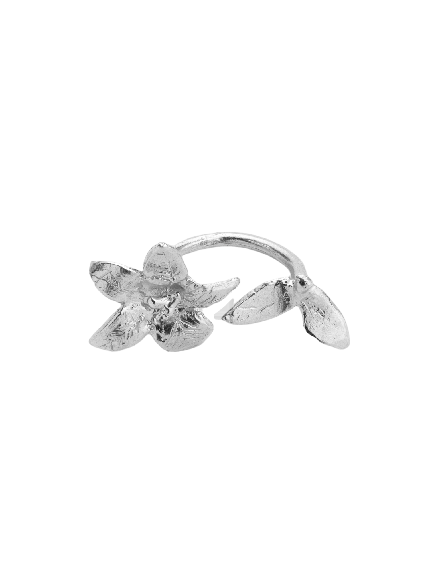 Adjustable flowers double ring