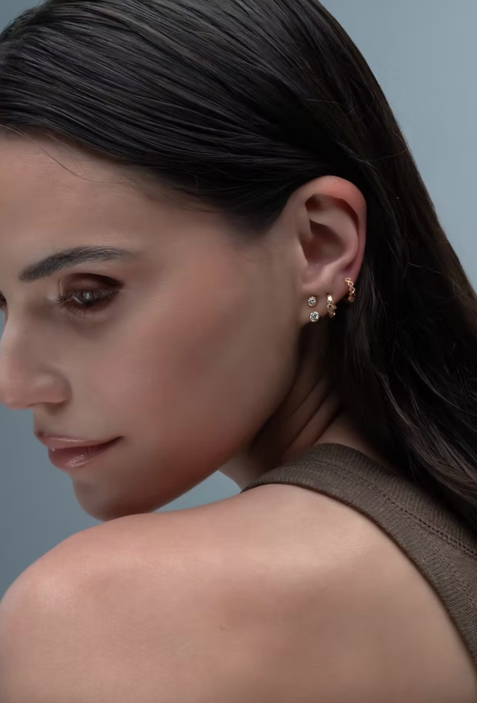 Parallèle Diamond Ear Jacket