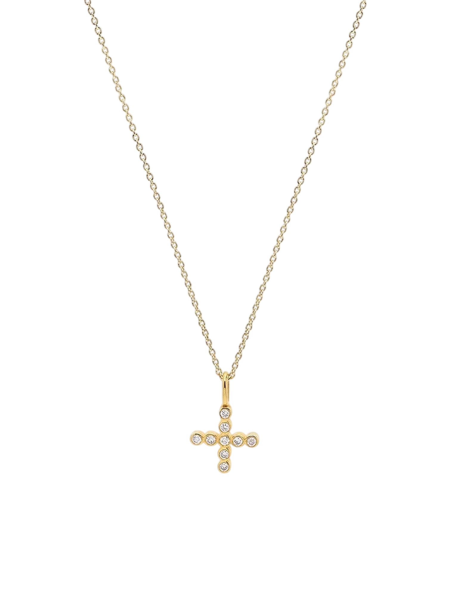 Diamond Cross Pendant
