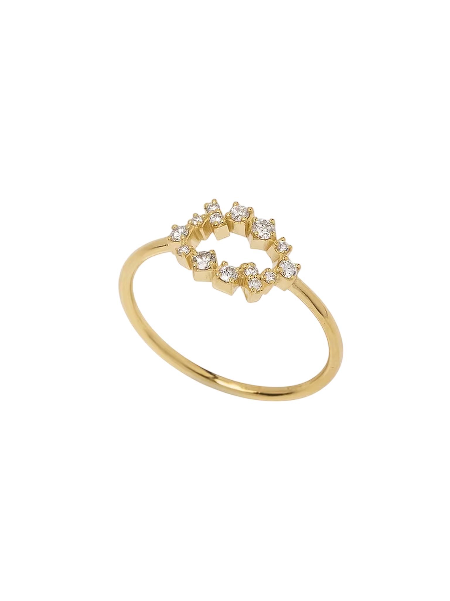 Double Diamonds Synthesis Ring