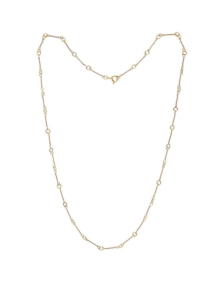 Twist Line Chain Necklace