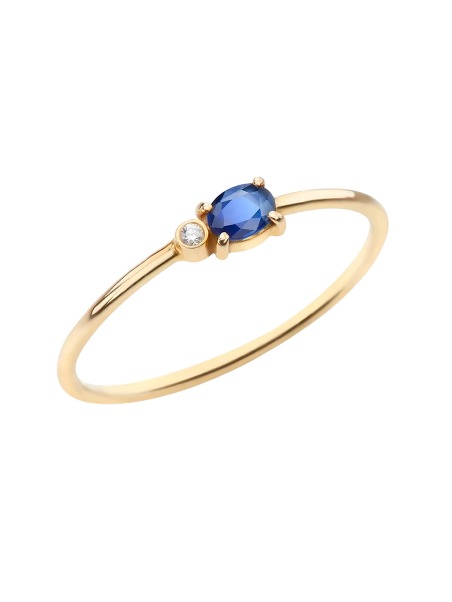Luna Sapphire ring