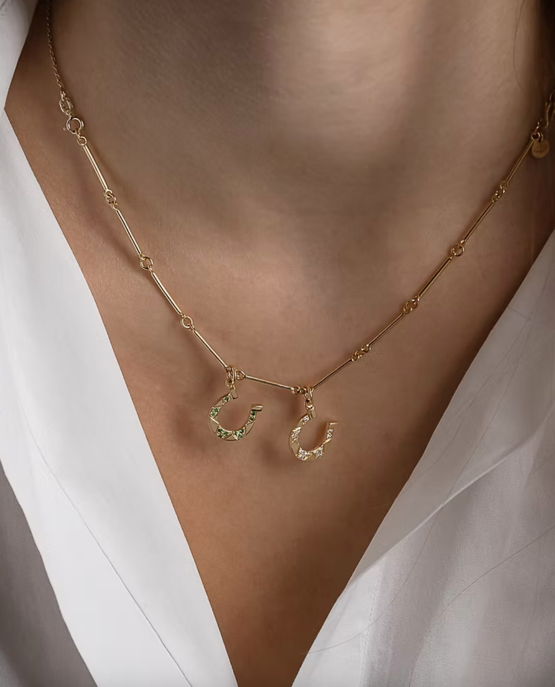 Green Pétale Pendant